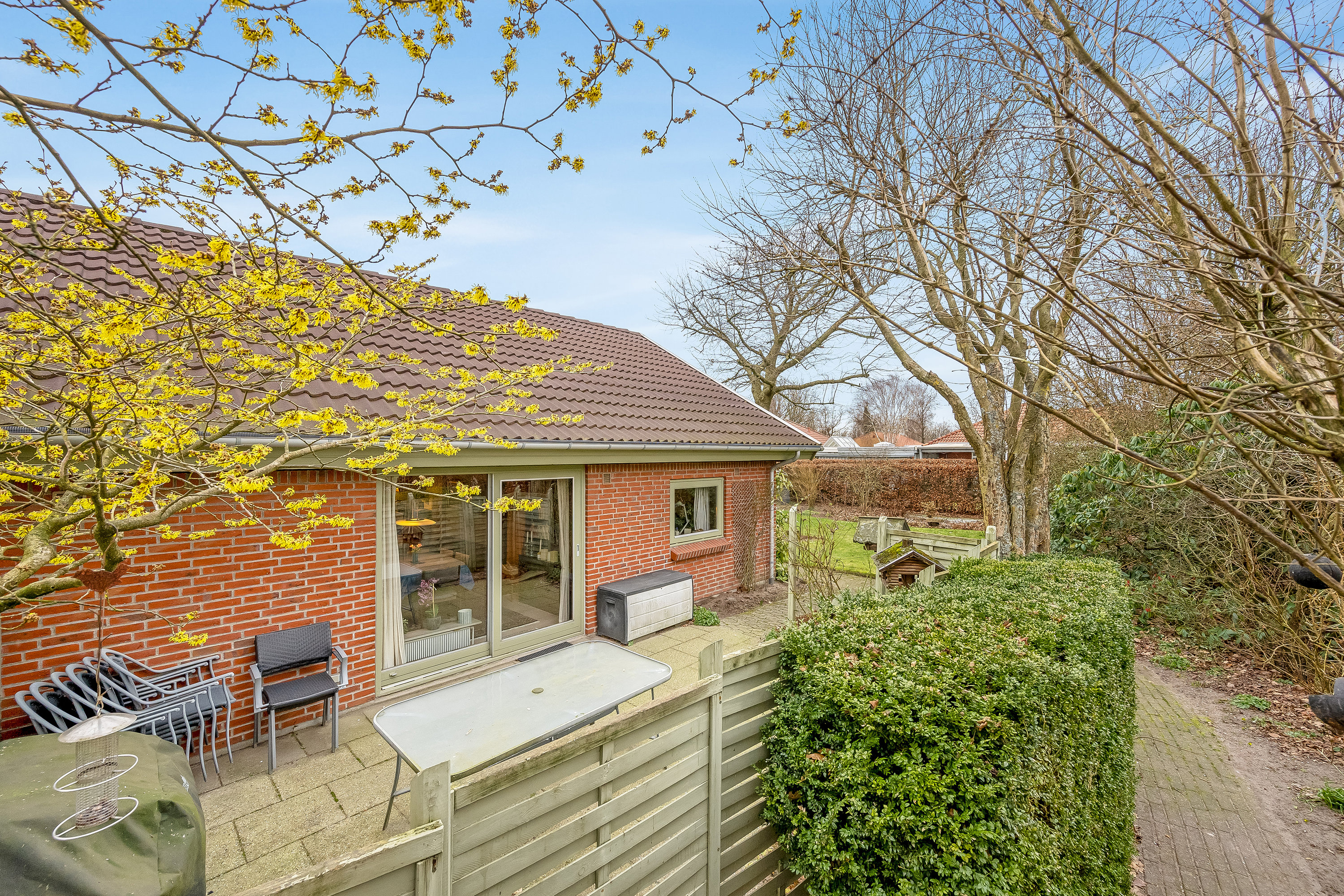 Fremhævet facade billede i fuldskærmstilstand. Billede af Gyvellunden 47, 6800 Varde