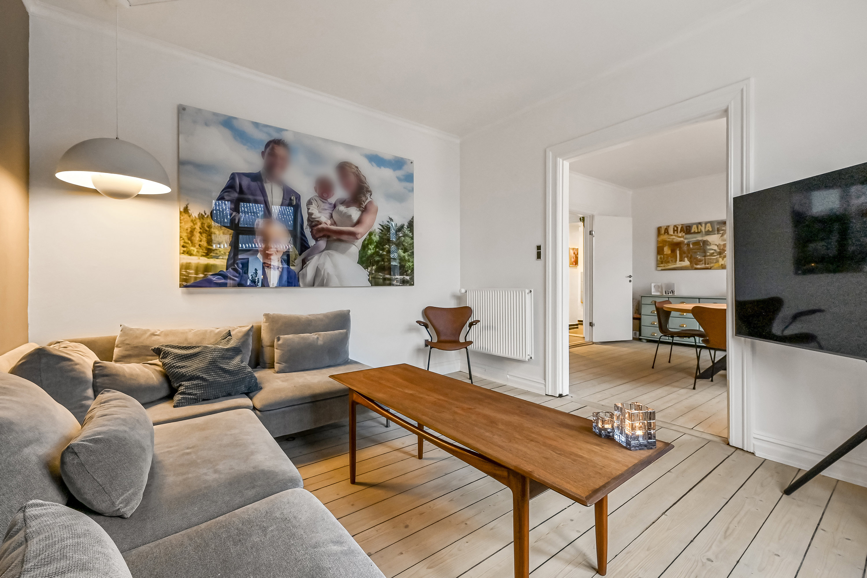 Fremhævet stue billede i fuldskærmstilstand. Billede af Laulundgade 12, 7400 Herning