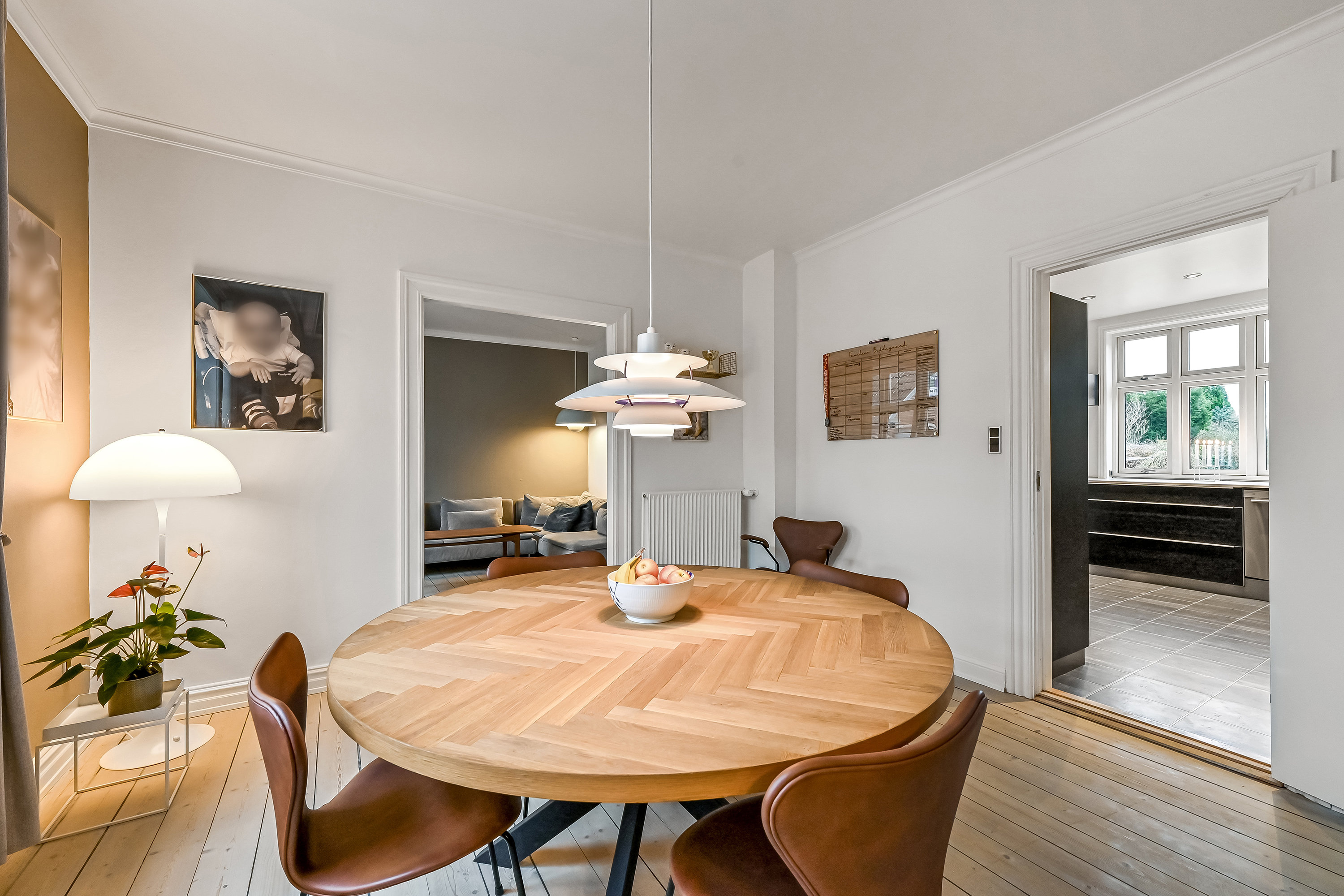 Fremhævet spisestue billede i fuldskærmstilstand. Billede af Laulundgade 12, 7400 Herning