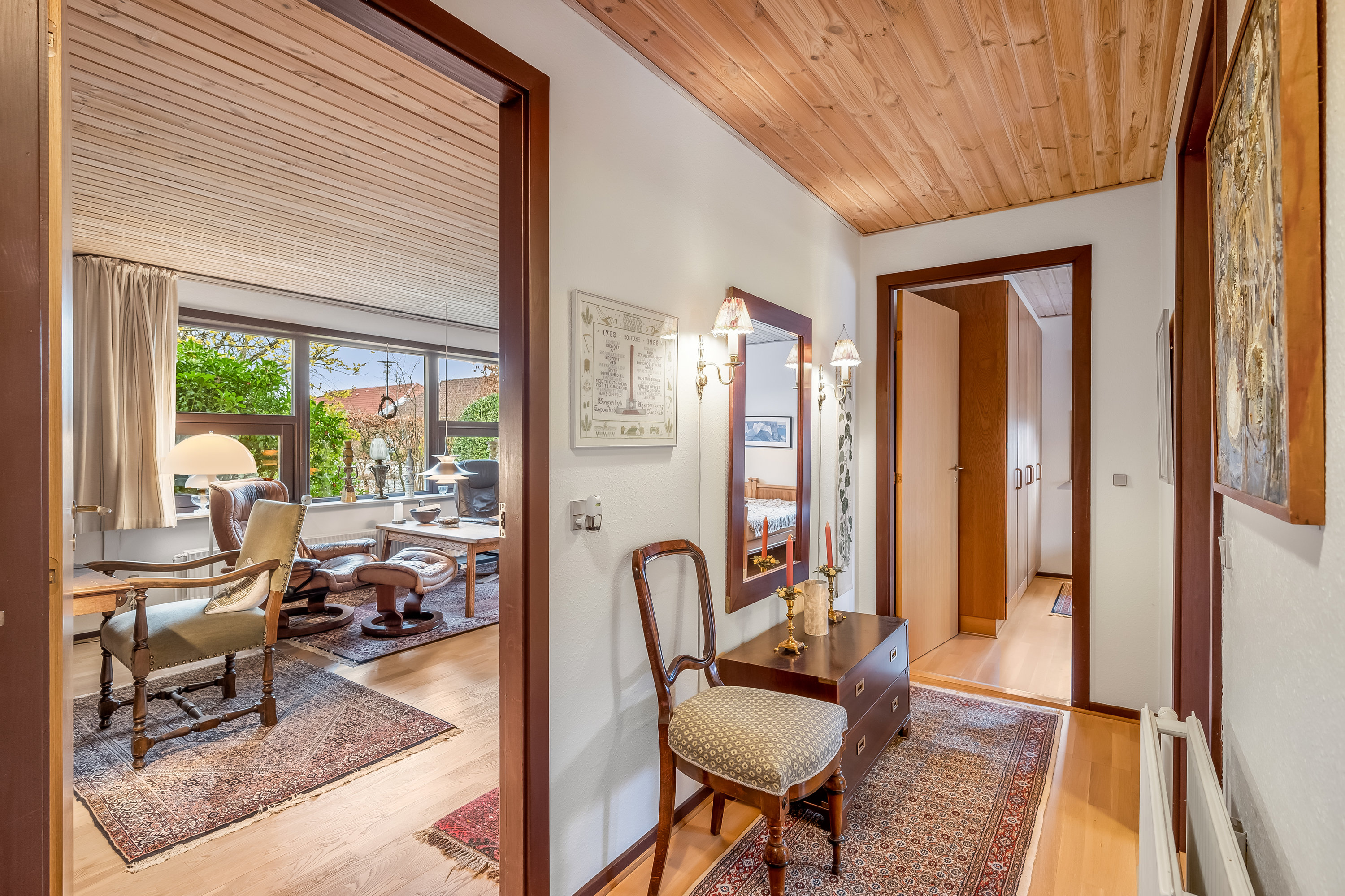 Fremhævet gang billede i fuldskærmstilstand. Billede af Gyvellunden 47, 6800 Varde