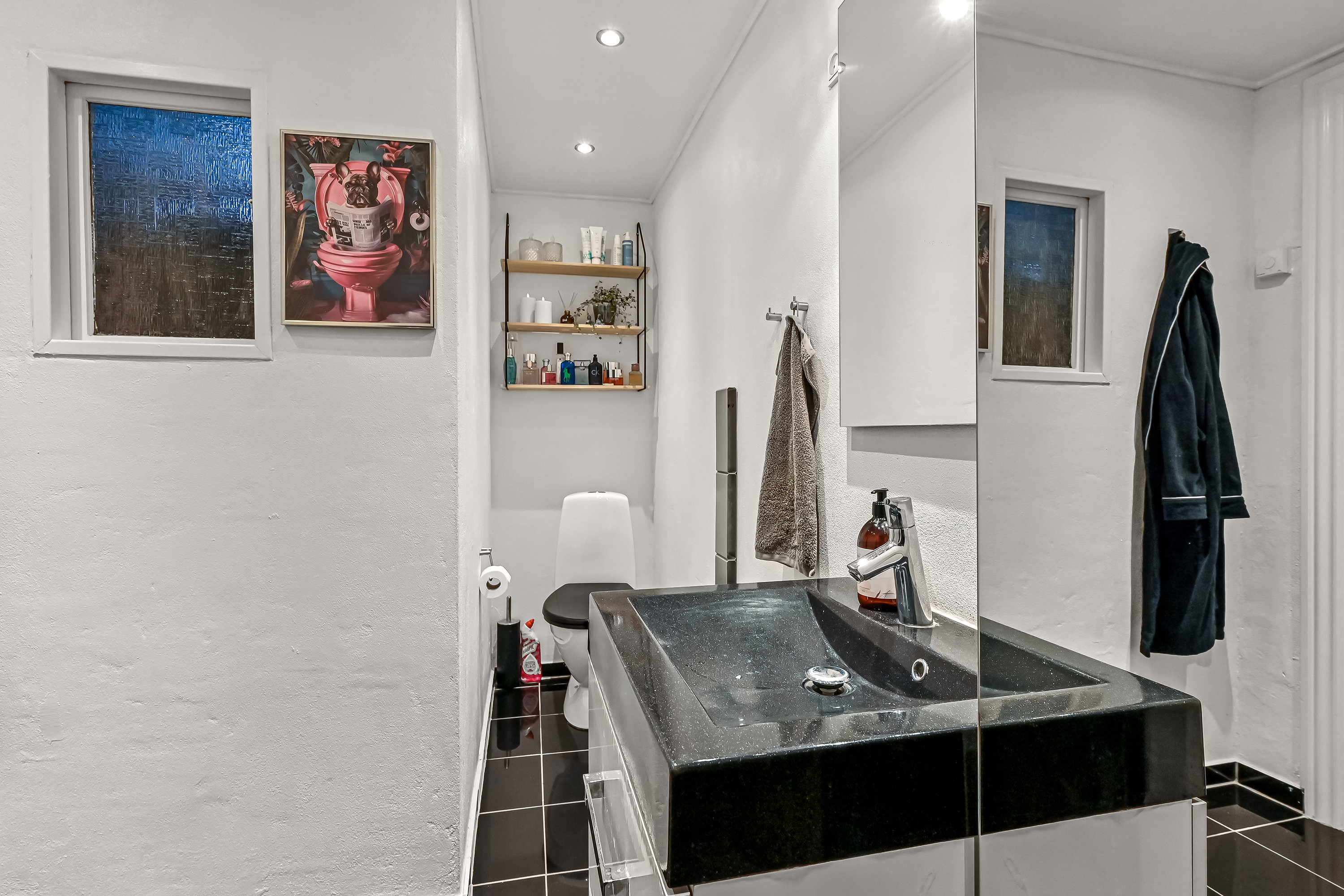 Fremhævet badeværelse billede i fuldskærmstilstand. Billede af Laulundgade 12, 7400 Herning