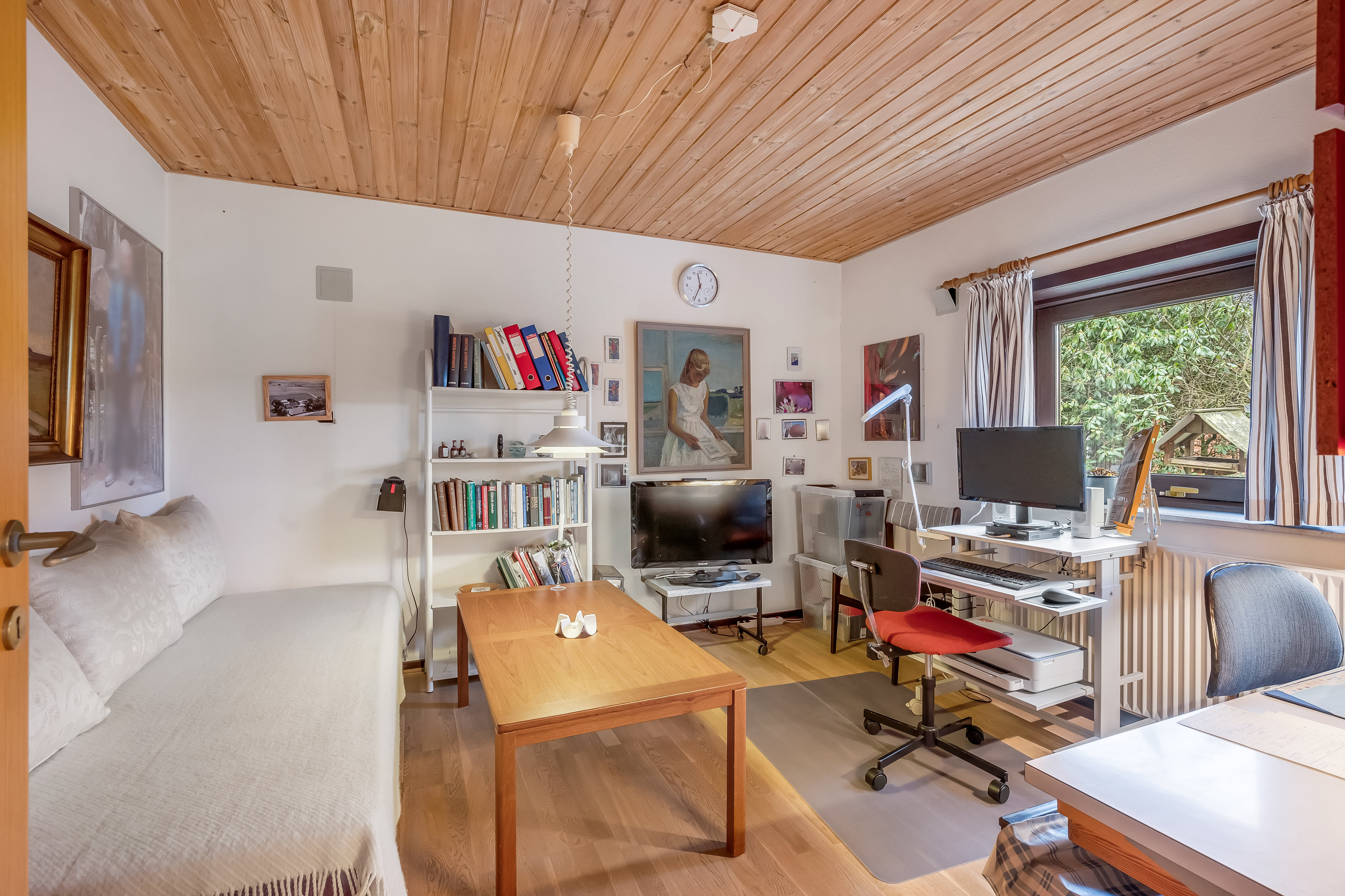 Fremhævet stue billede i fuldskærmstilstand. Billede af Gyvellunden 47, 6800 Varde