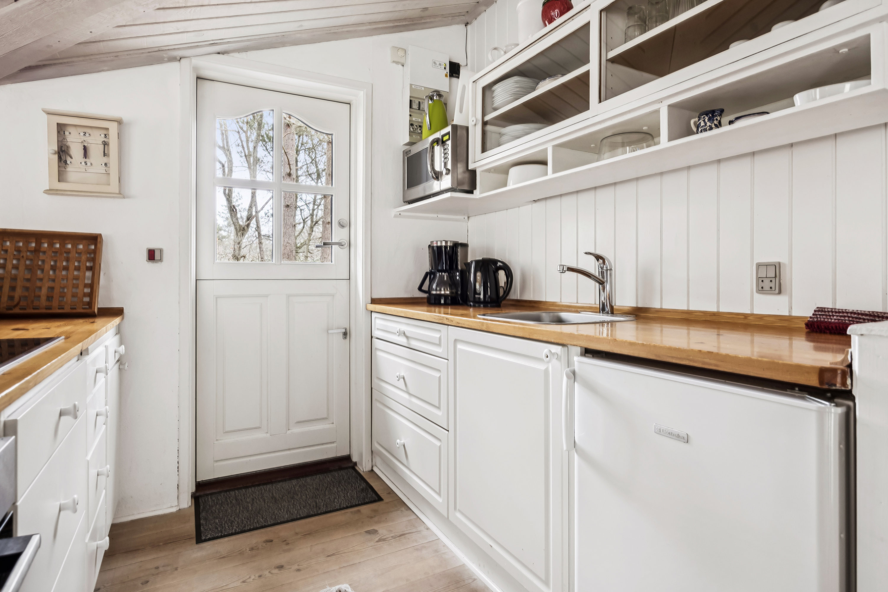 Fremhævet køkken billede i fuldskærmstilstand. Billede af Plantagevej 18, Gl Bisnap, 9370 Hals