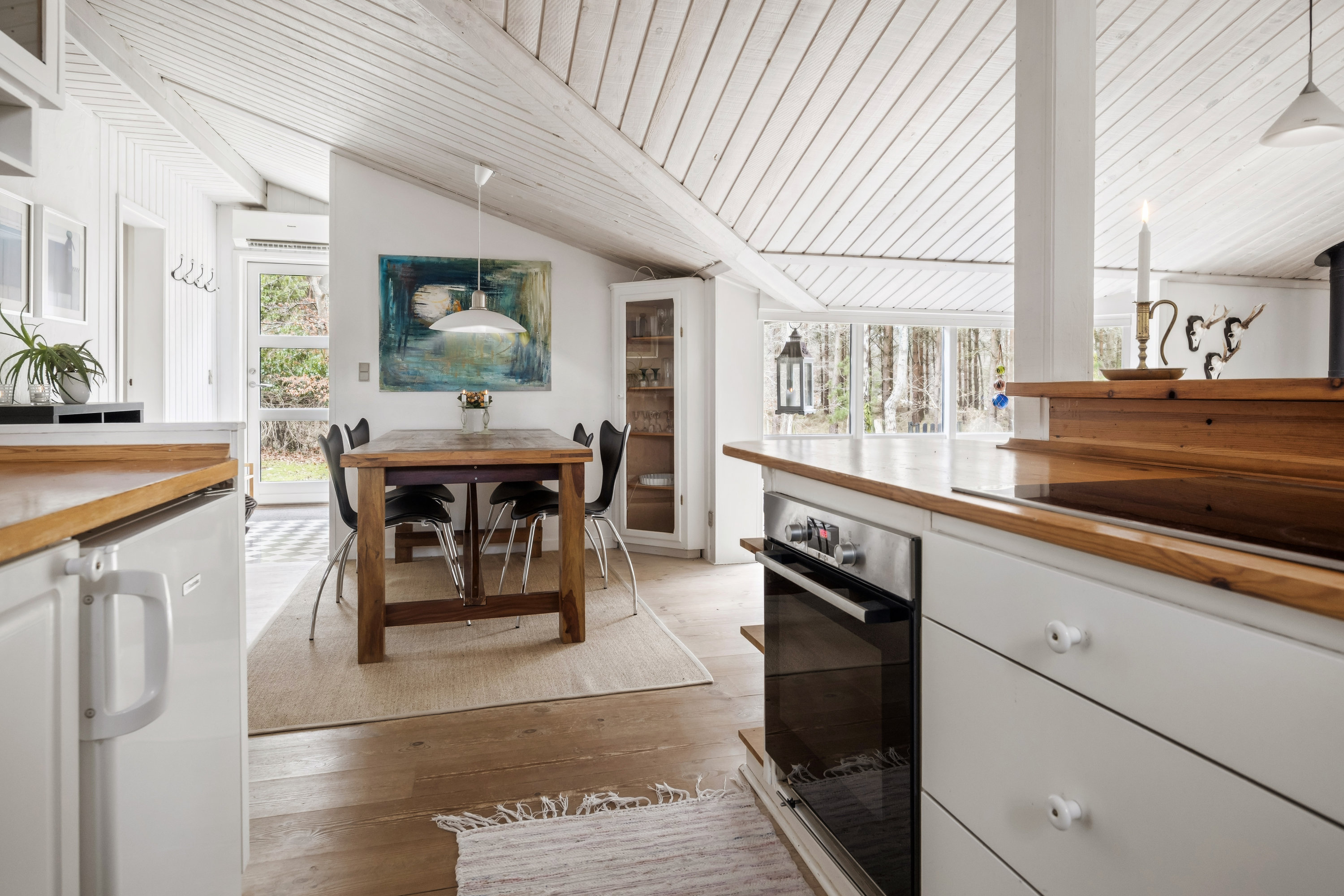 Fremhævet køkken billede i fuldskærmstilstand. Billede af Plantagevej 18, Gl Bisnap, 9370 Hals