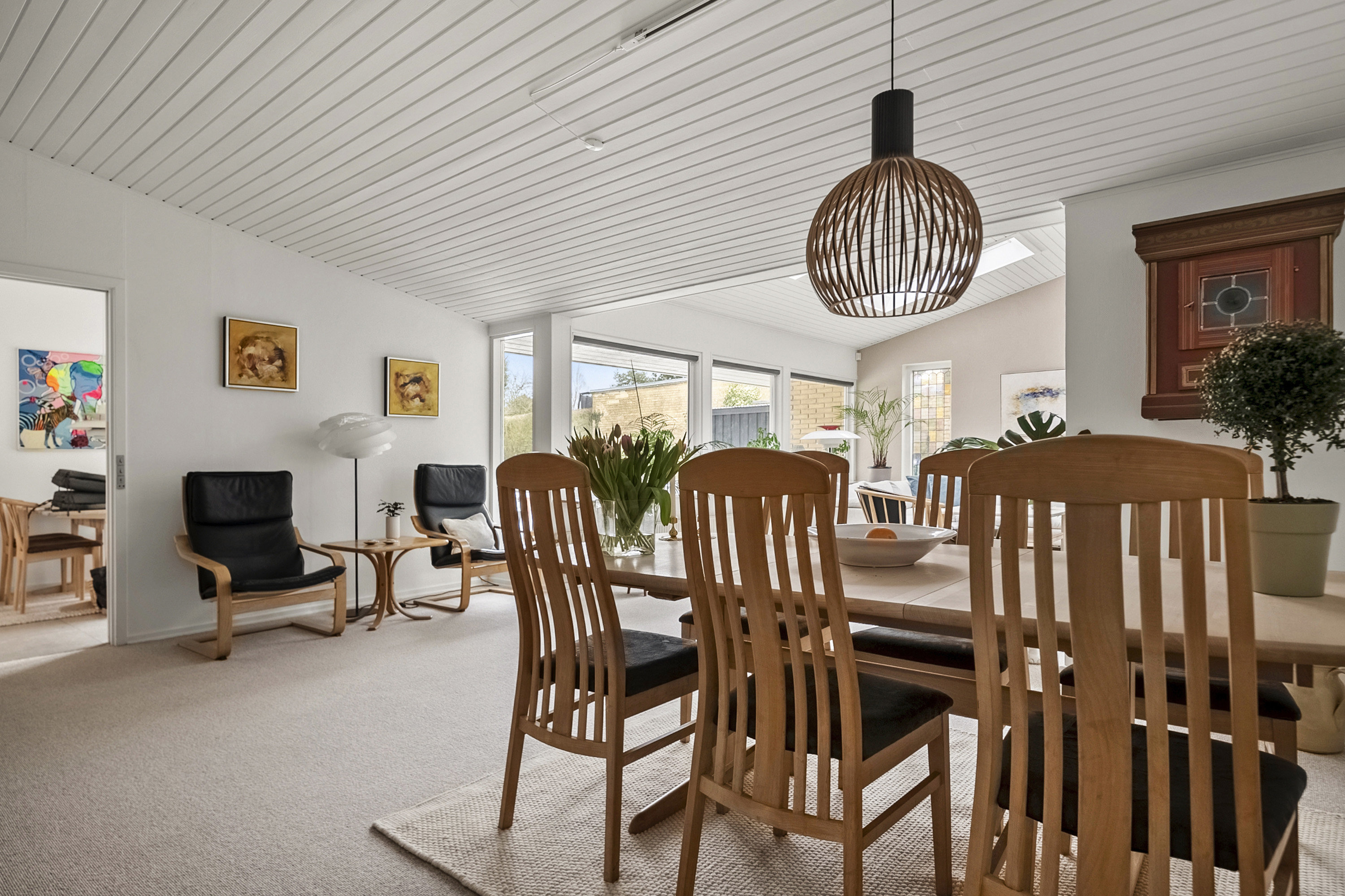 Fremhævet spisestue billede i fuldskærmstilstand. Billede af Mandalsvej 8A, Christiansbjerg, 8200 Aarhus N