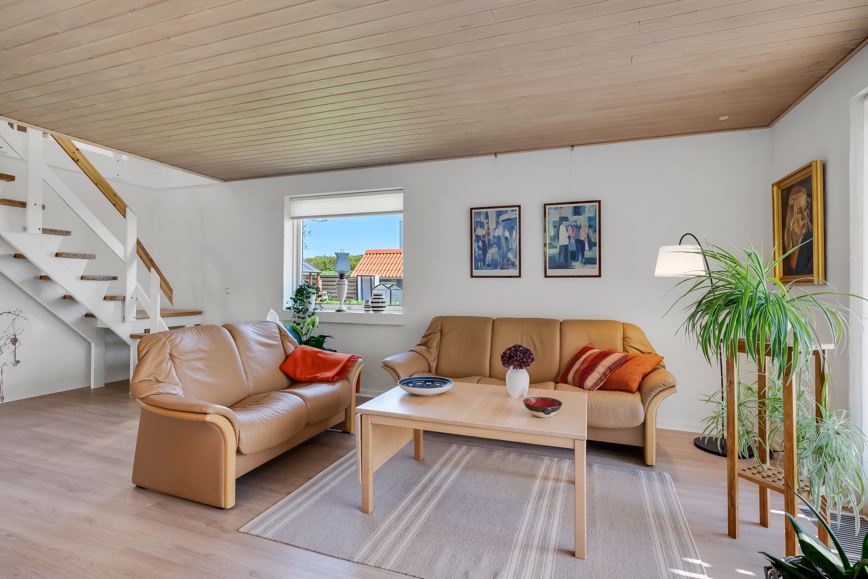 Fremhævet stue billede i fuldskærmstilstand. Billede af Sejbjerg 41, Nørre Nissum, 7620 Lemvig