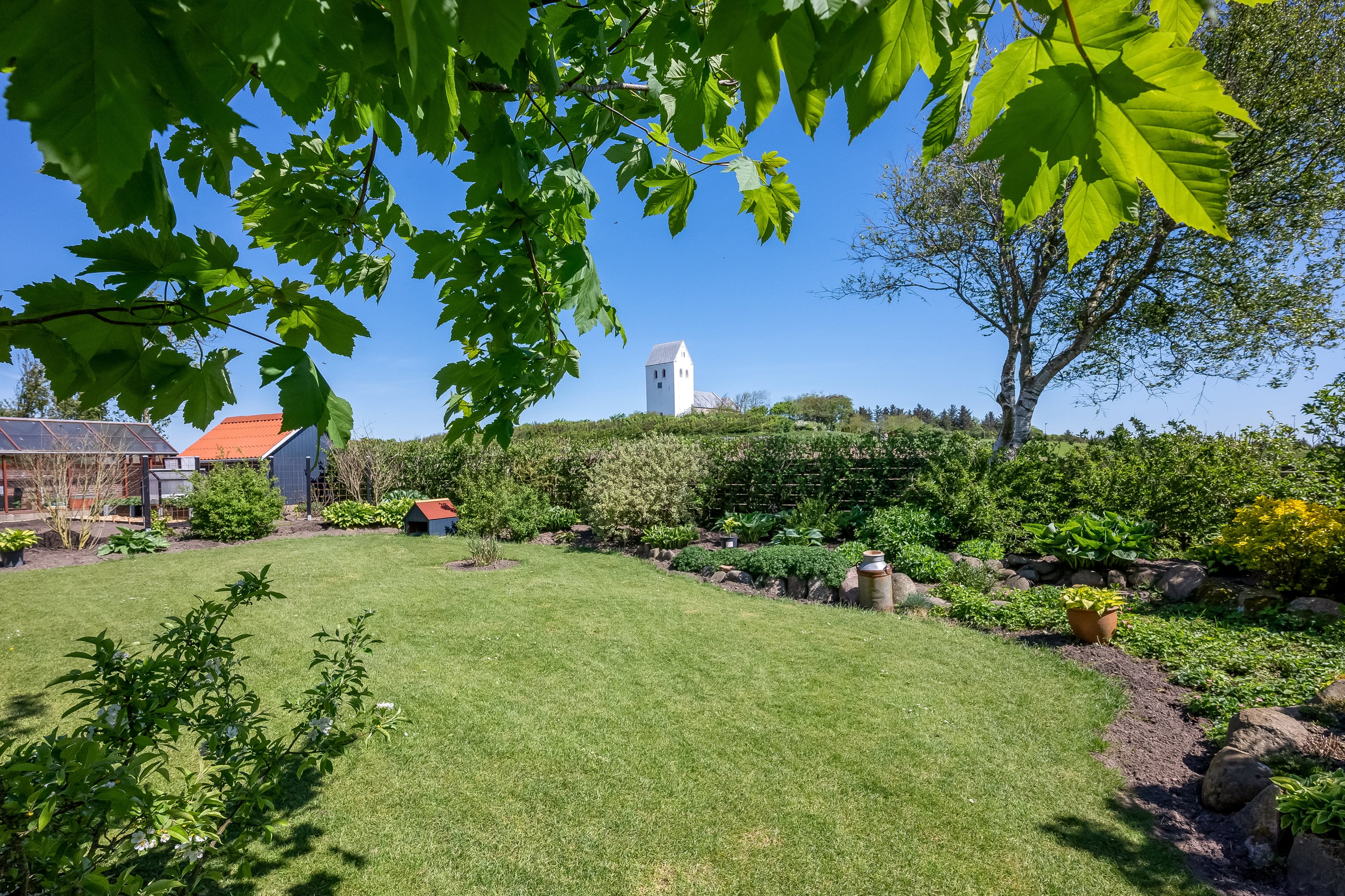 Fremhævet have billede i fuldskærmstilstand. Billede af Sejbjerg 41, Nørre Nissum, 7620 Lemvig