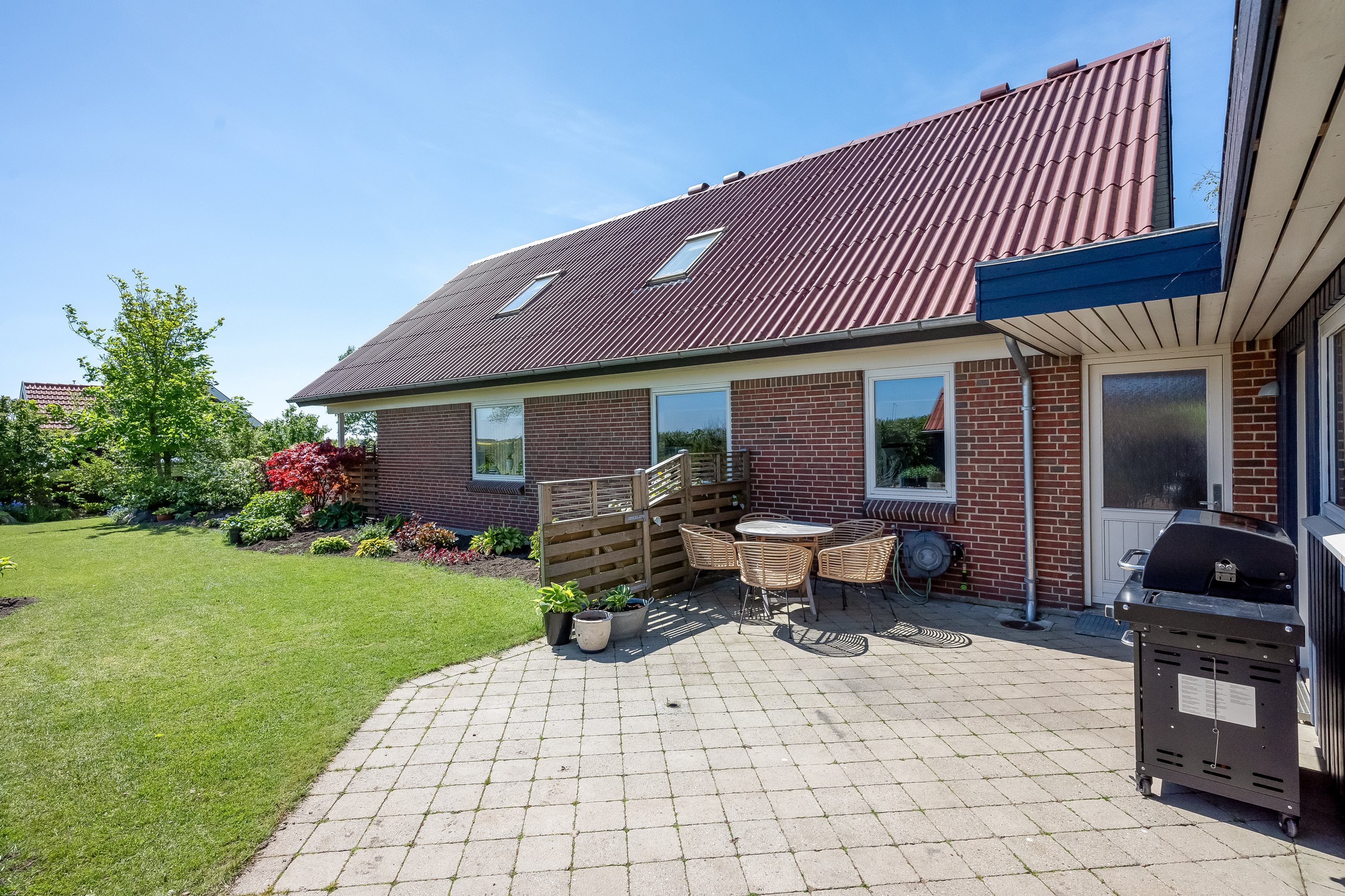 Fremhævet terrasse billede i fuldskærmstilstand. Billede af Sejbjerg 41, Nørre Nissum, 7620 Lemvig