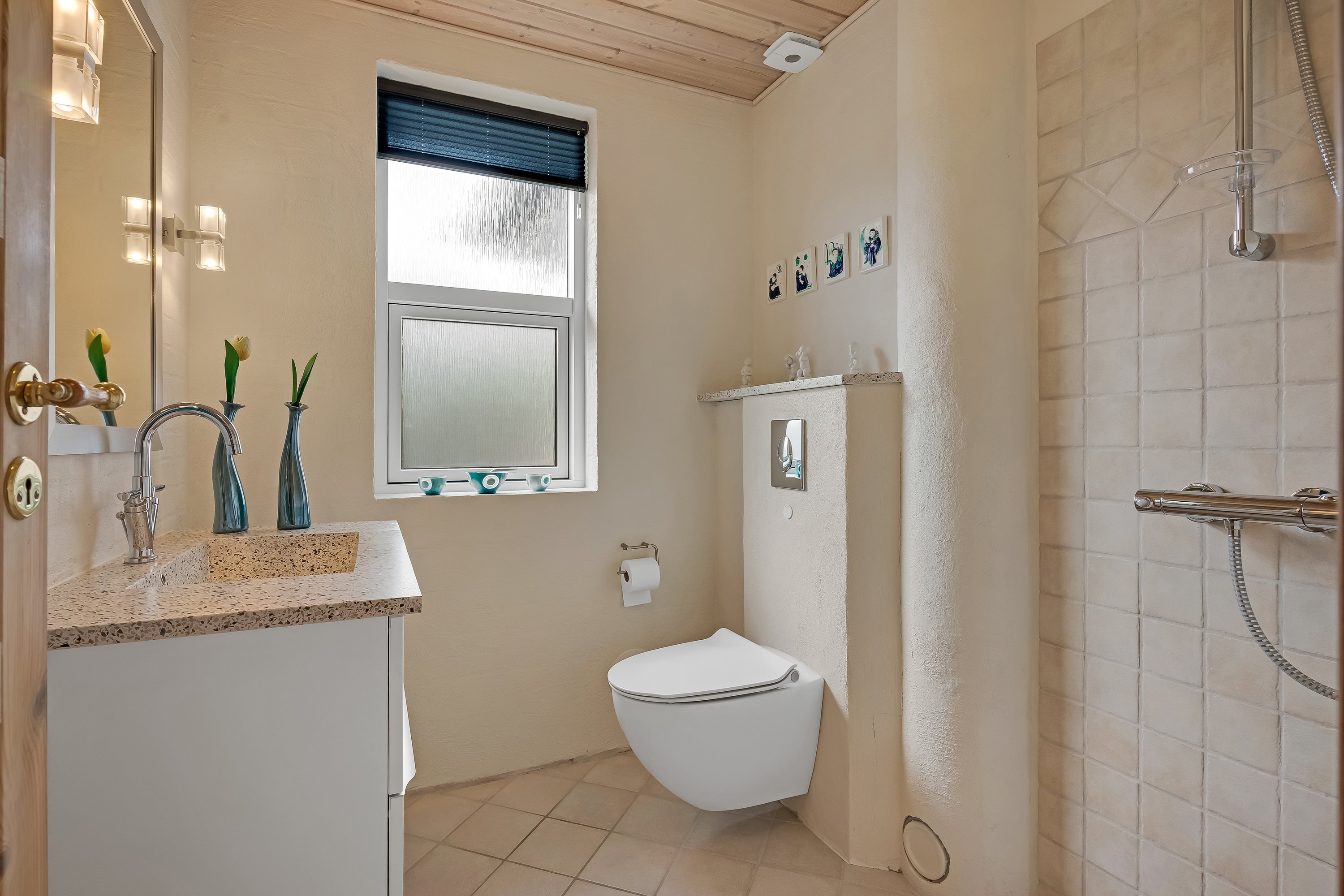 Fremhævet badeværelse billede i fuldskærmstilstand. Billede af Sejbjerg 41, Nørre Nissum, 7620 Lemvig