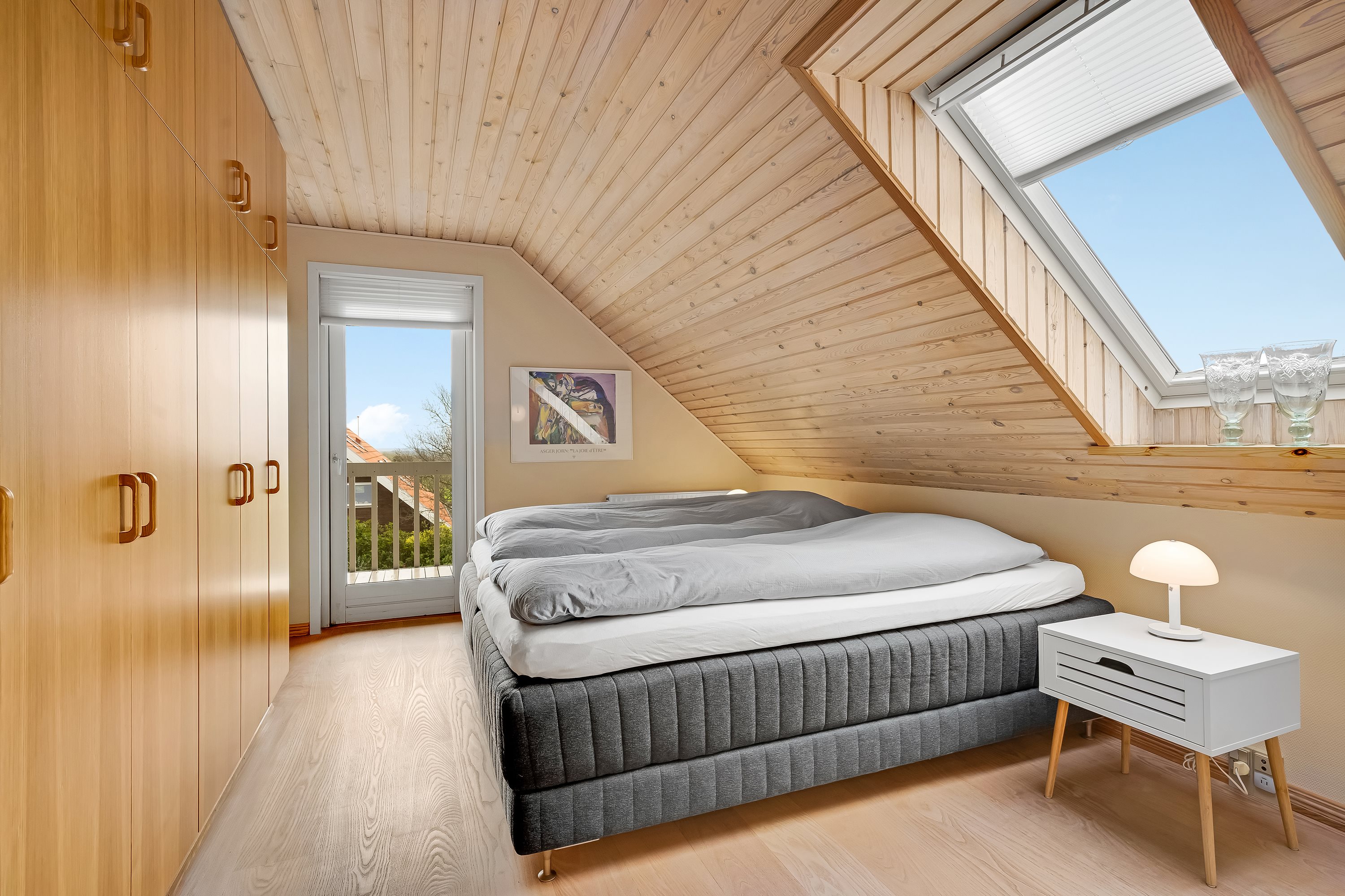 Fremhævet soveværelse billede i fuldskærmstilstand. Billede af Sejbjerg 41, Nørre Nissum, 7620 Lemvig