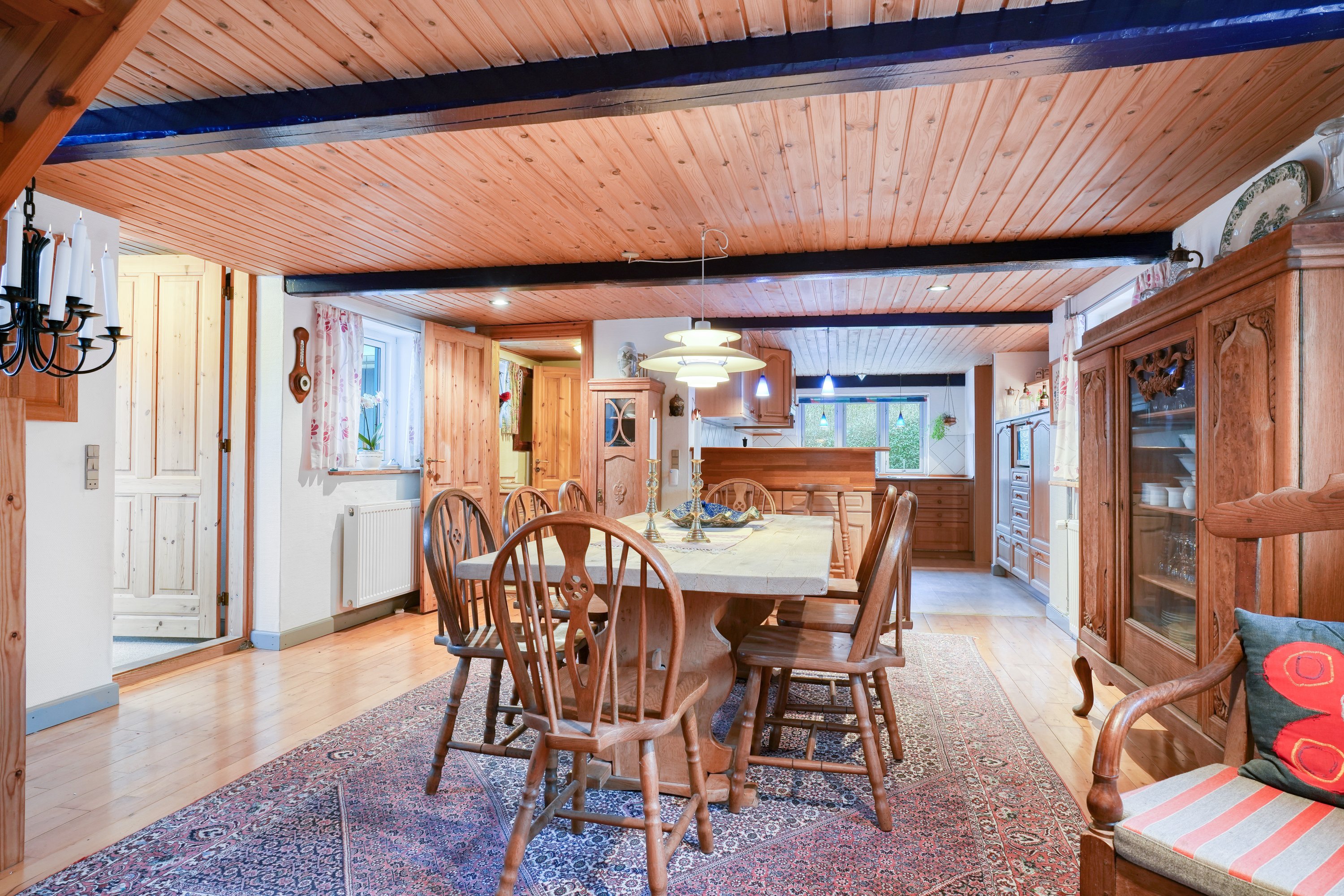 Fremhævet spisestue billede i fuldskærmstilstand. Billede af Naurbjergvej 19, Kr Skensved, 4622 Havdrup