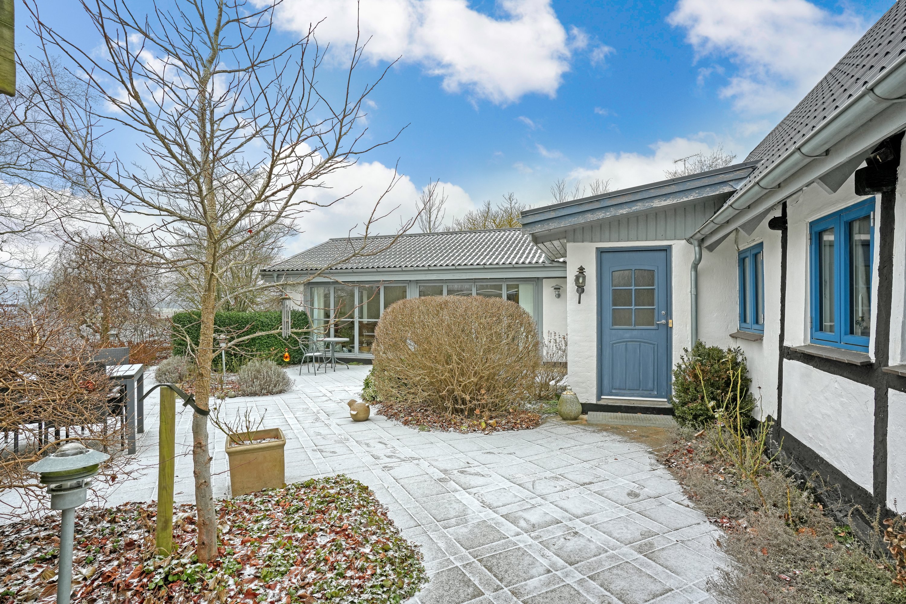 Fremhævet terrasse billede i fuldskærmstilstand. Billede af Naurbjergvej 19, Kr Skensved, 4622 Havdrup