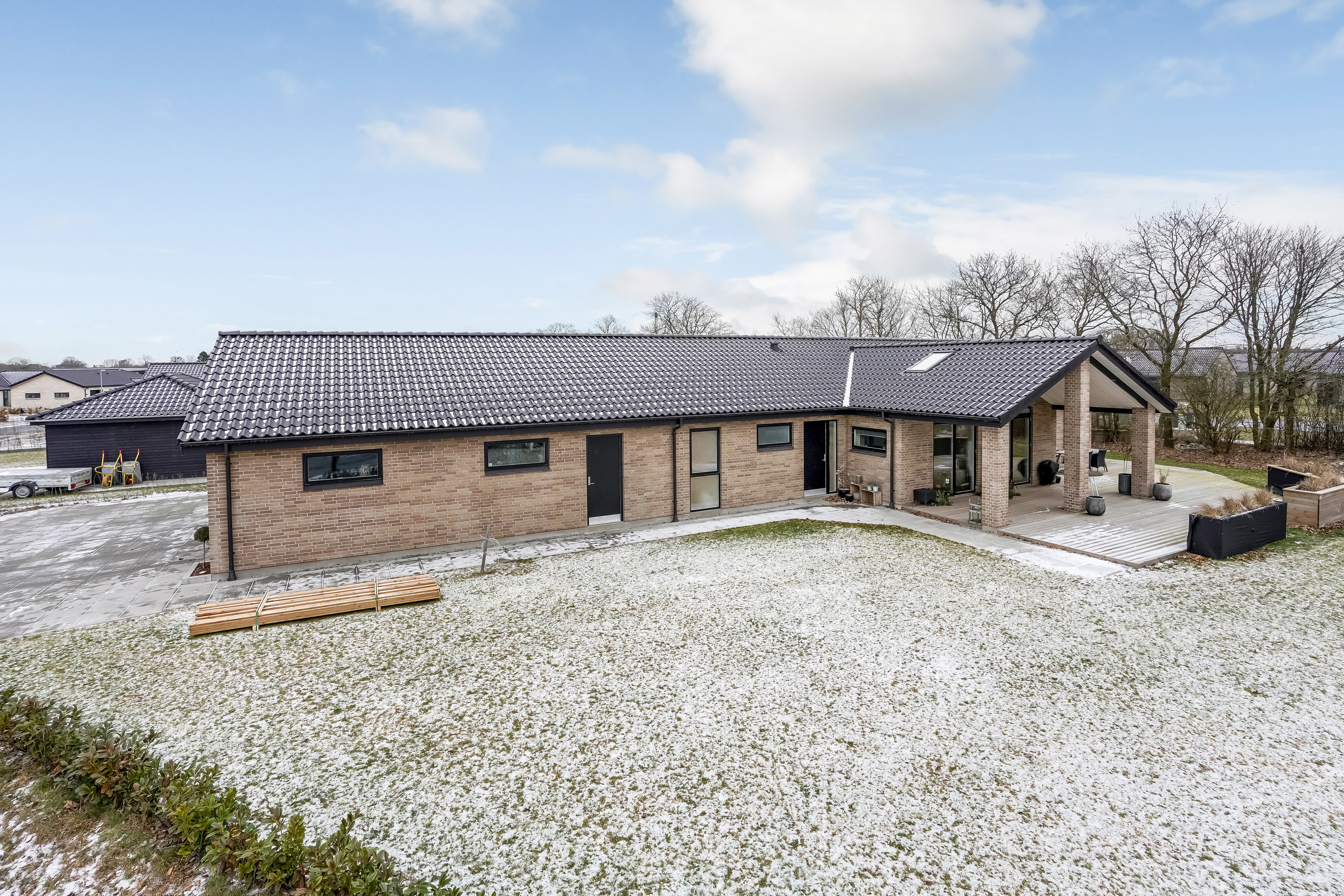 Fremhævet ejendommen billede i fuldskærmstilstand. Billede af Læhegnet 4, 7190 Billund