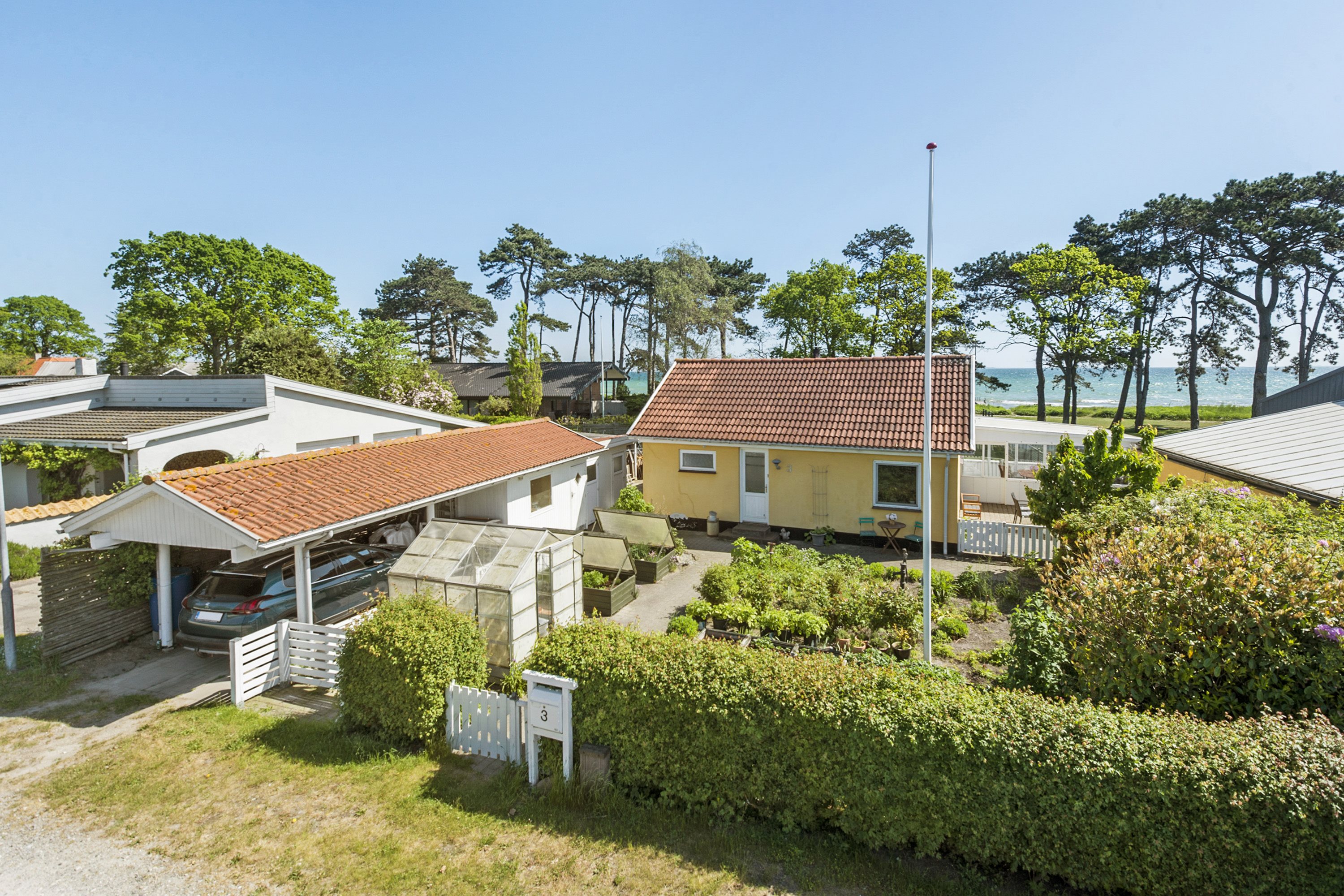 Fremhævet ejendommen billede i fuldskærmstilstand. Billede af Nyvej 3, Hou, 8300 Odder