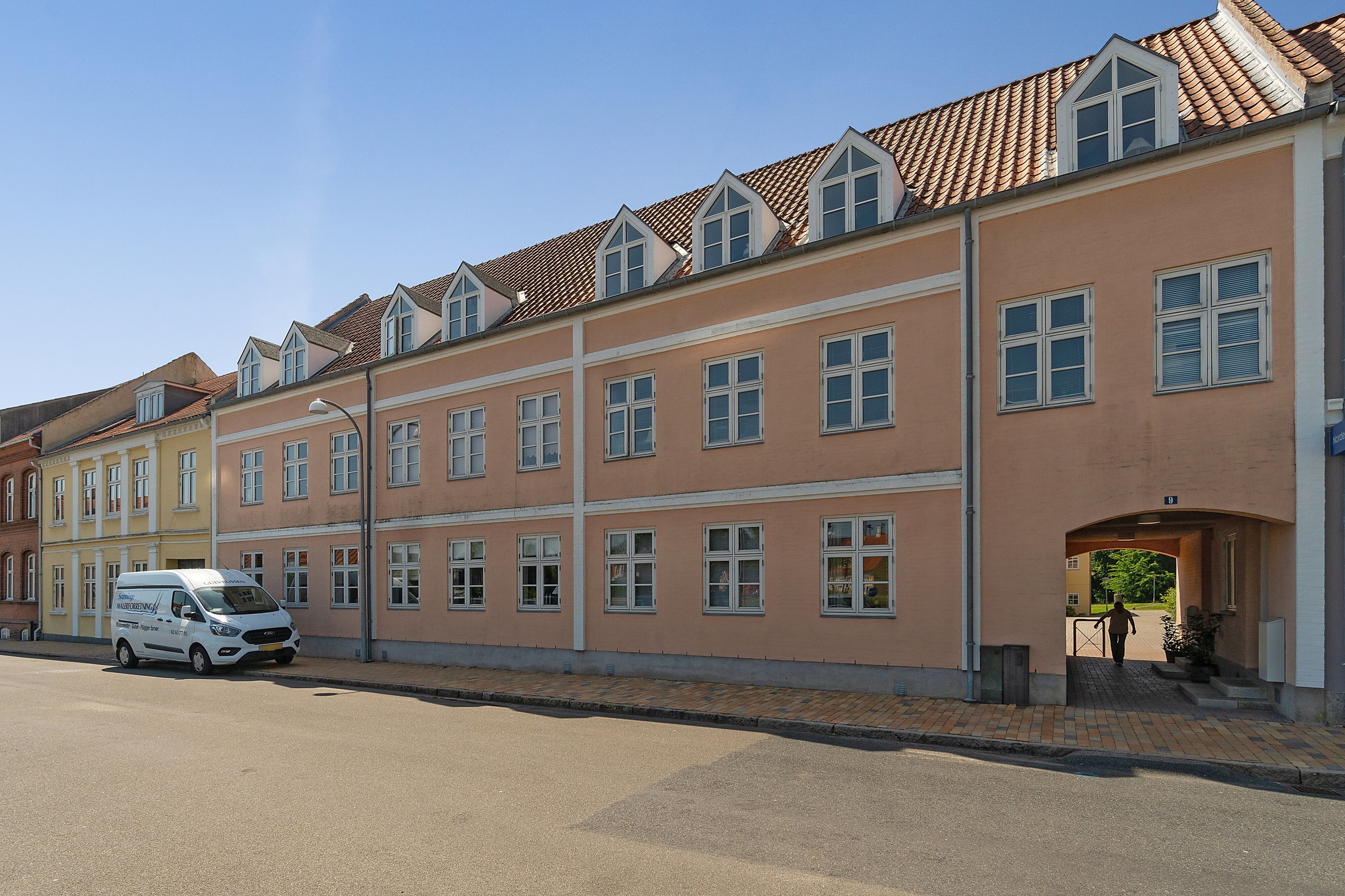 Fremhævet facade billede i fuldskærmstilstand. Billede af Lagonis Minde 9M, 5600 Faaborg