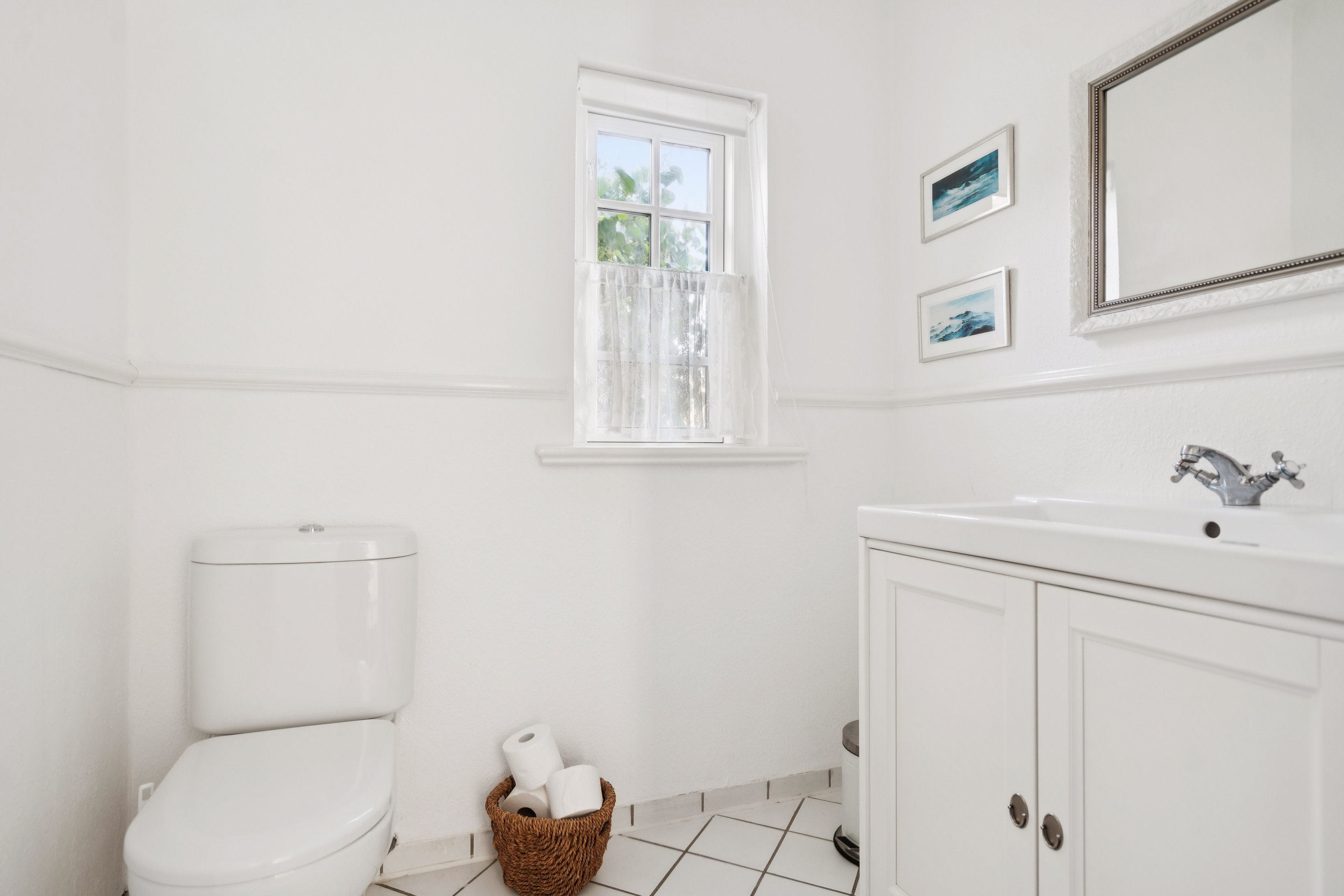 Fremhævet badeværelse billede i fuldskærmstilstand. Billede af Sct. Clemens Vej 37, Midtbyen, 9990 Skagen