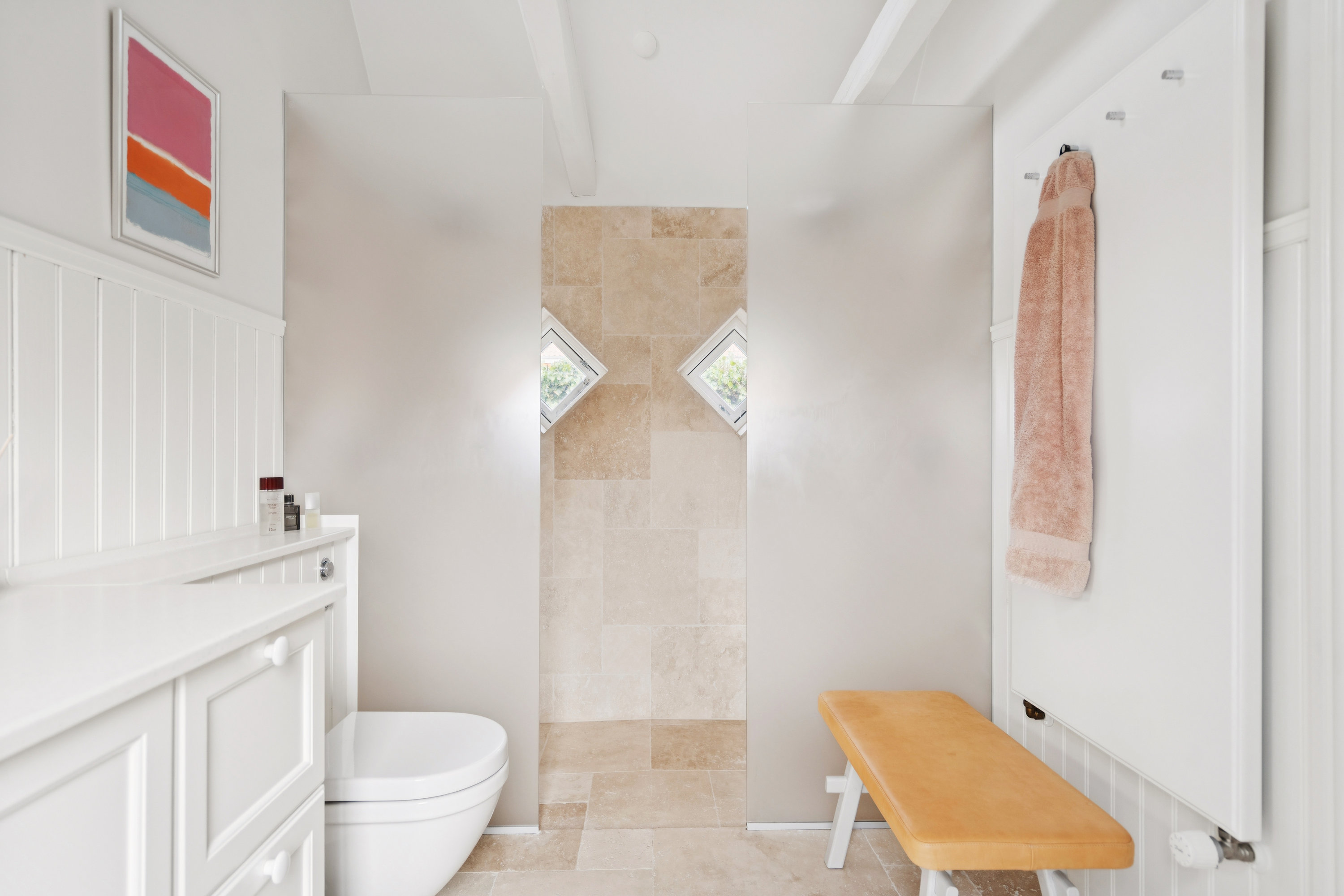 Fremhævet badeværelse billede i fuldskærmstilstand. Billede af Sct. Clemens Vej 37, Midtbyen, 9990 Skagen