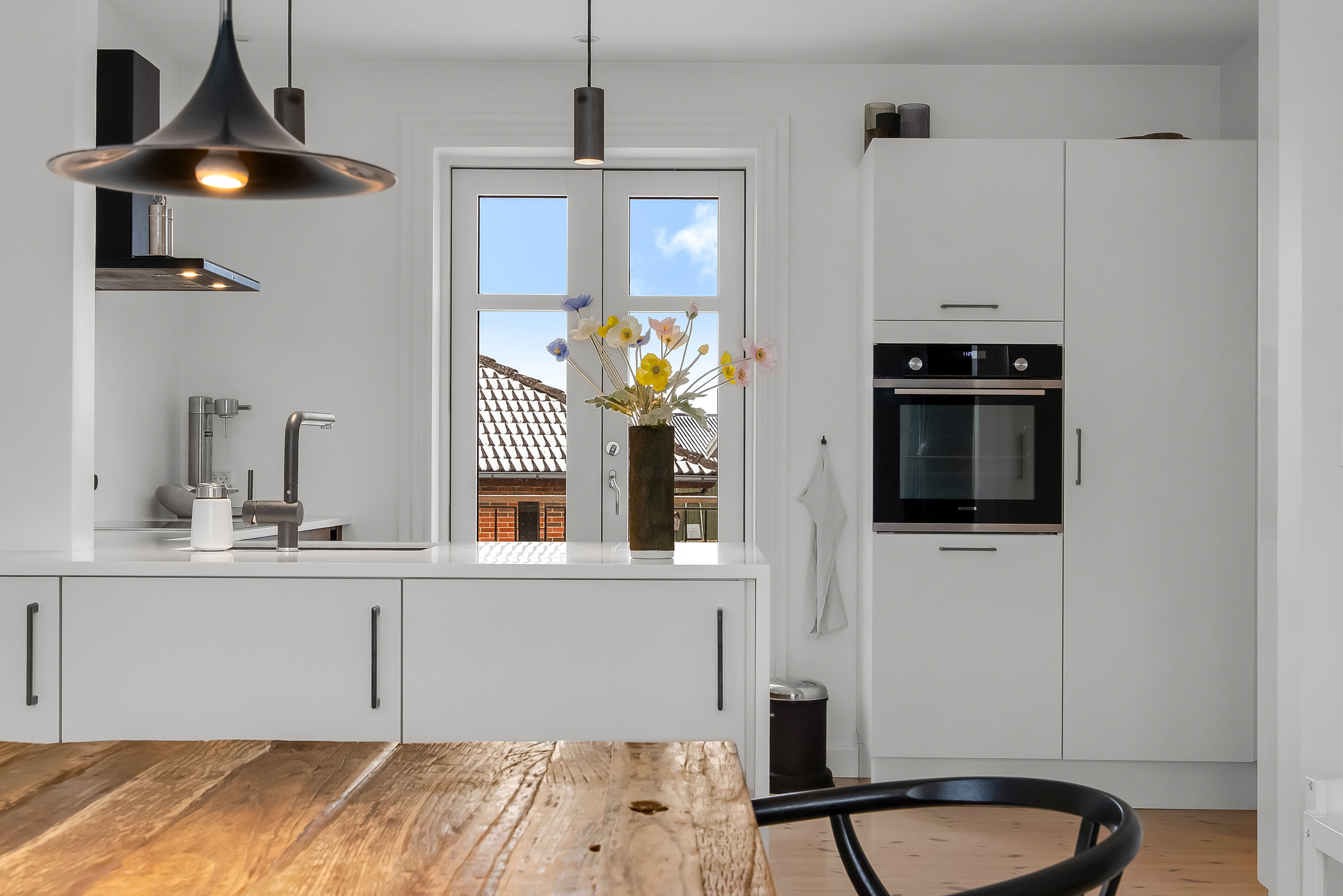 Fremhævet køkken alrum billede i fuldskærmstilstand. Billede af Byvej 59, 3600 Frederikssund