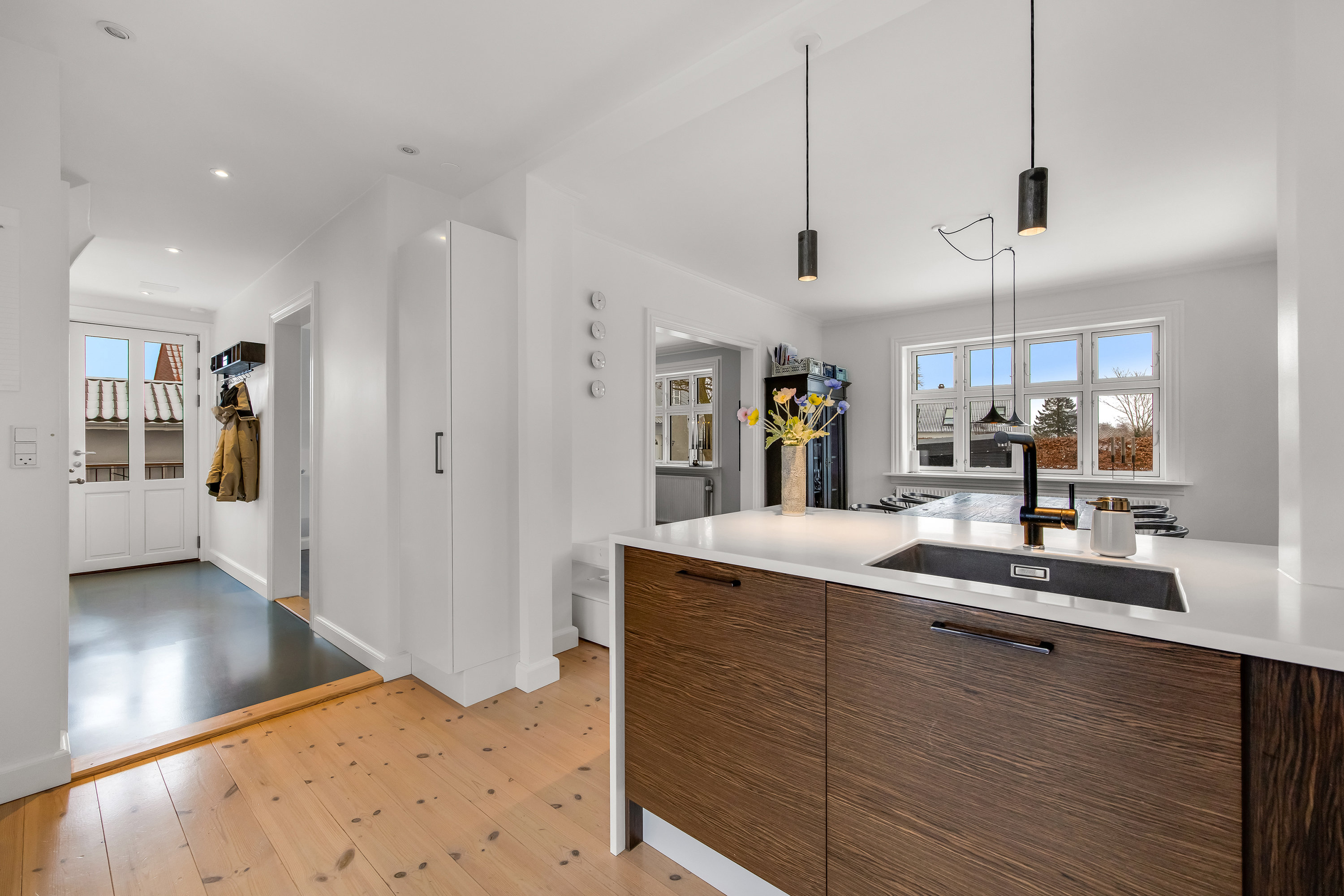 Fremhævet køkken alrum billede i fuldskærmstilstand. Billede af Byvej 59, 3600 Frederikssund