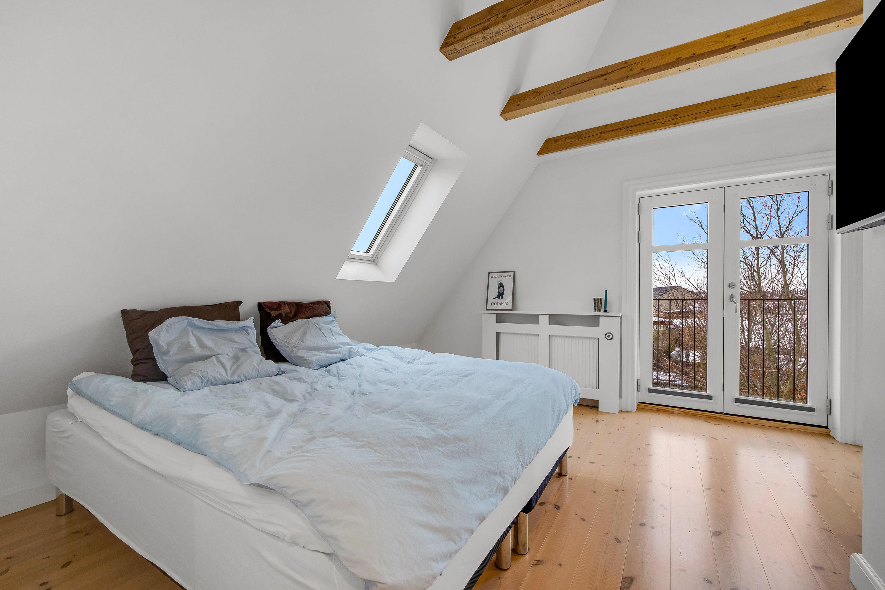 Fremhævet soveværelse billede i fuldskærmstilstand. Billede af Byvej 59, 3600 Frederikssund