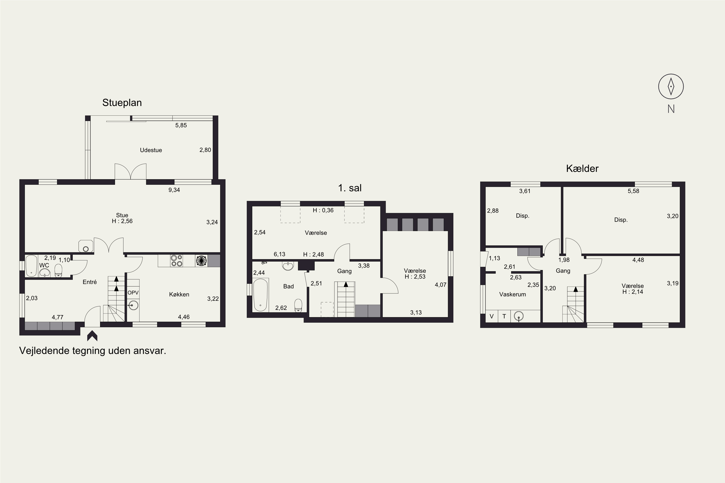 Plantegninger billede af Bergsvej 31, 5230 Odense M