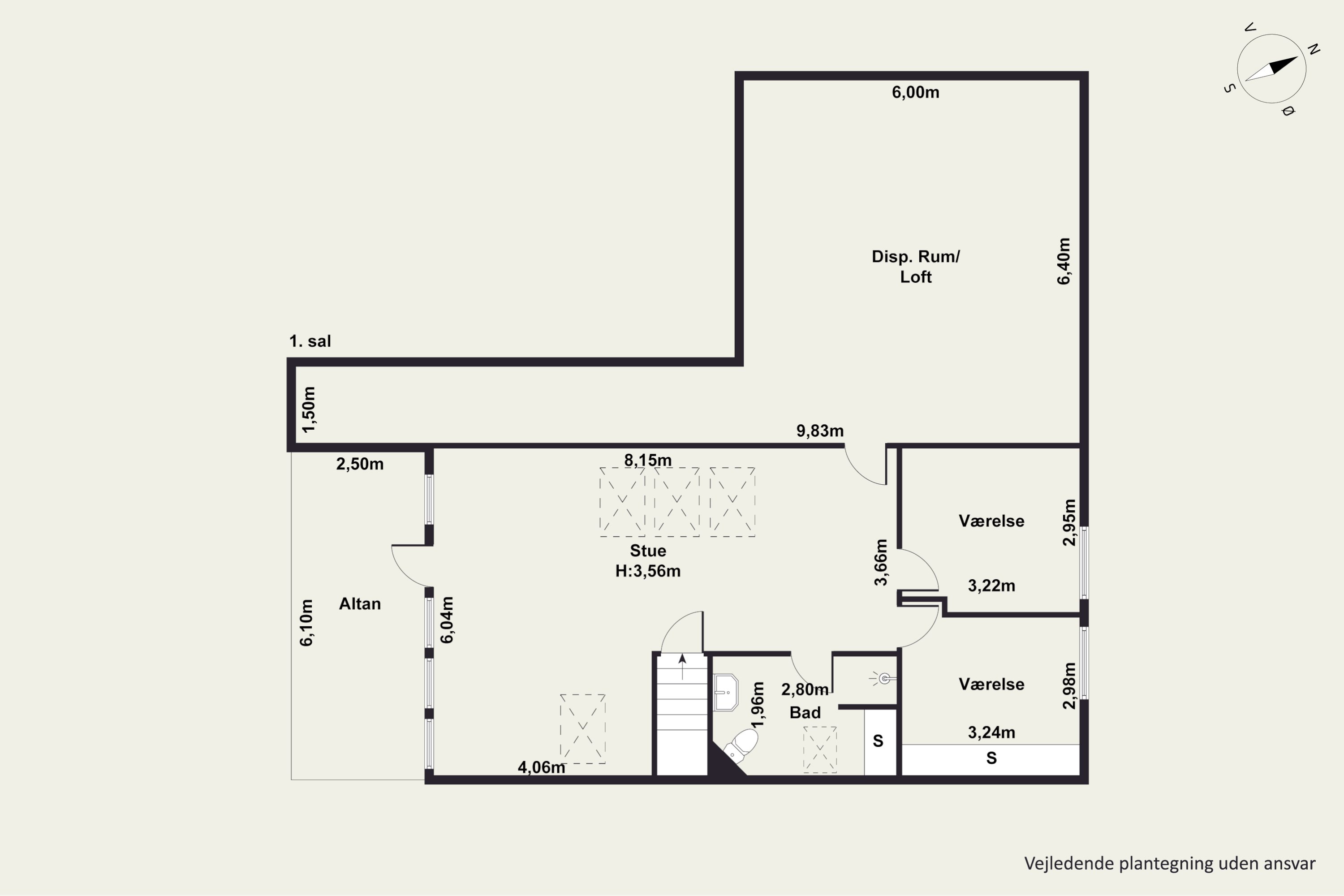 Plantegninger billede af Teglbrændervej 18, 8800 Viborg