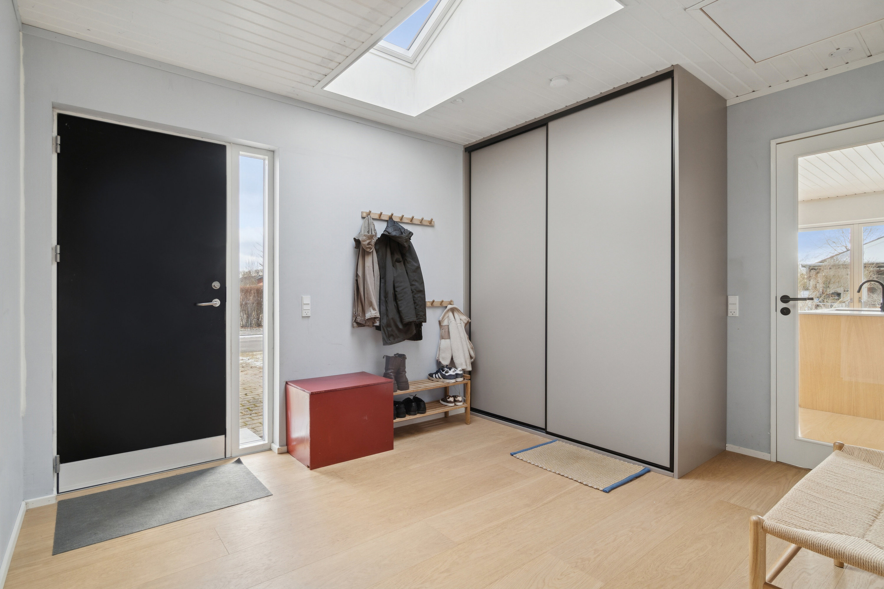 Fremhævet hall billede i fuldskærmstilstand. Billede af Engparken 27, Skovby, 8464 Galten