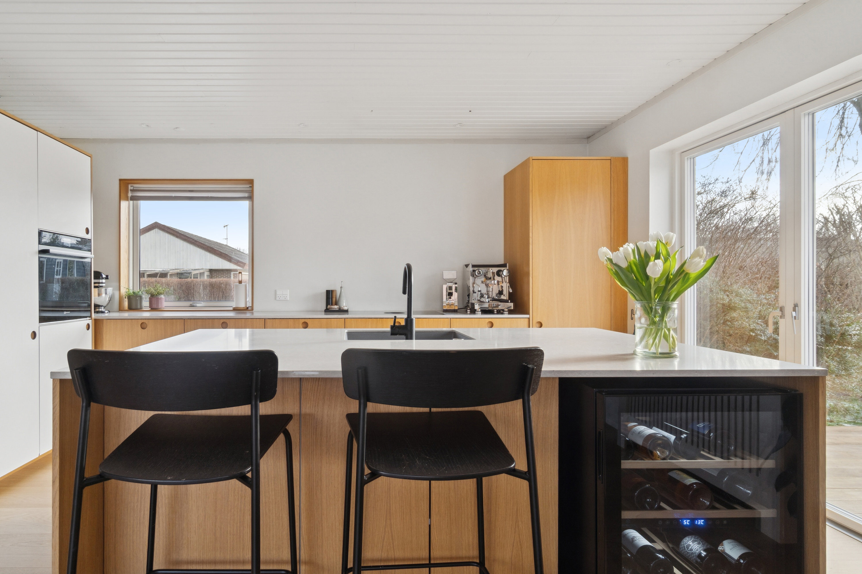 Fremhævet køkken billede i fuldskærmstilstand. Billede af Engparken 27, Skovby, 8464 Galten