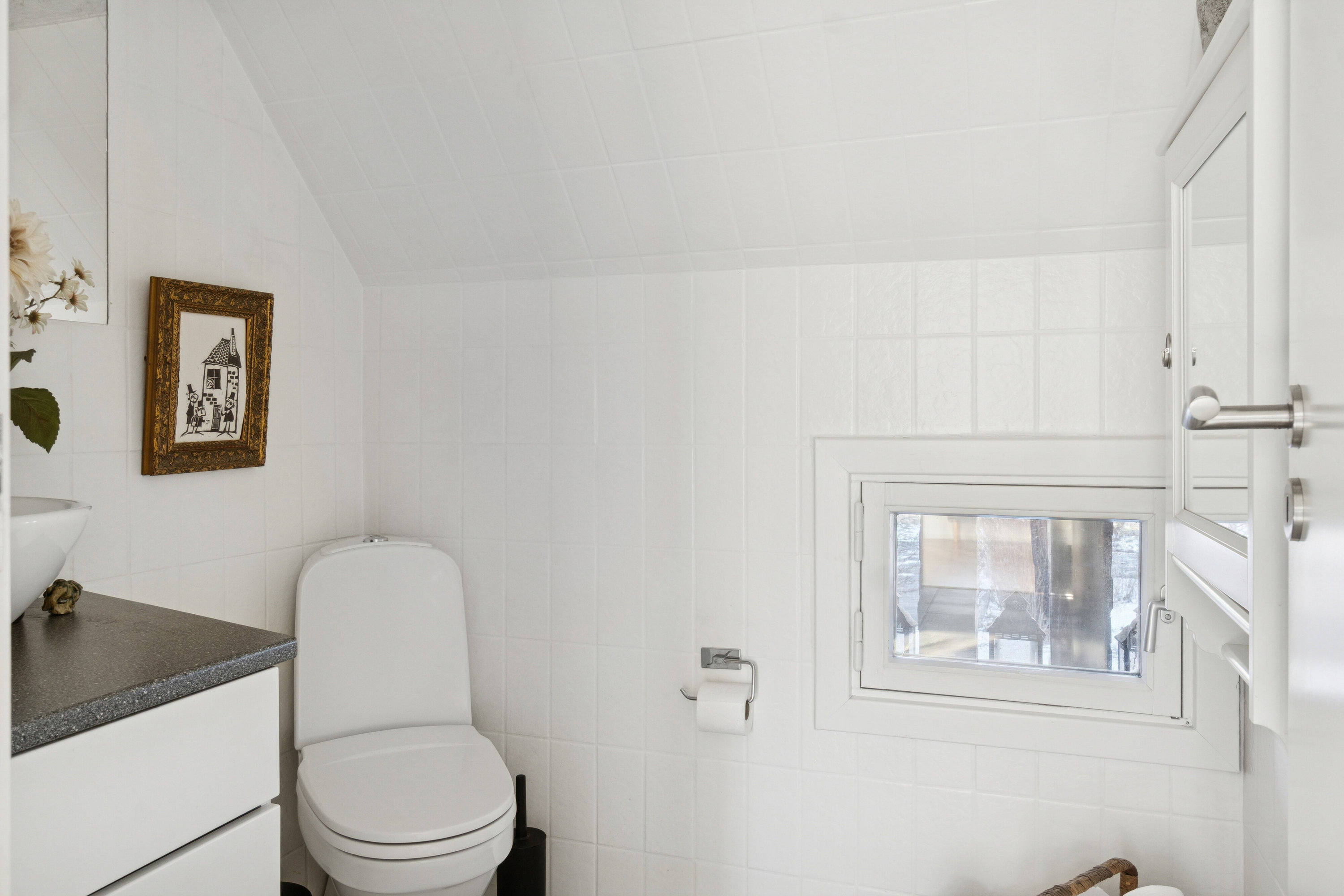 Fremhævet badeværelse billede i fuldskærmstilstand. Billede af Engvangen 3, Ottestrup, 4200 Slagelse