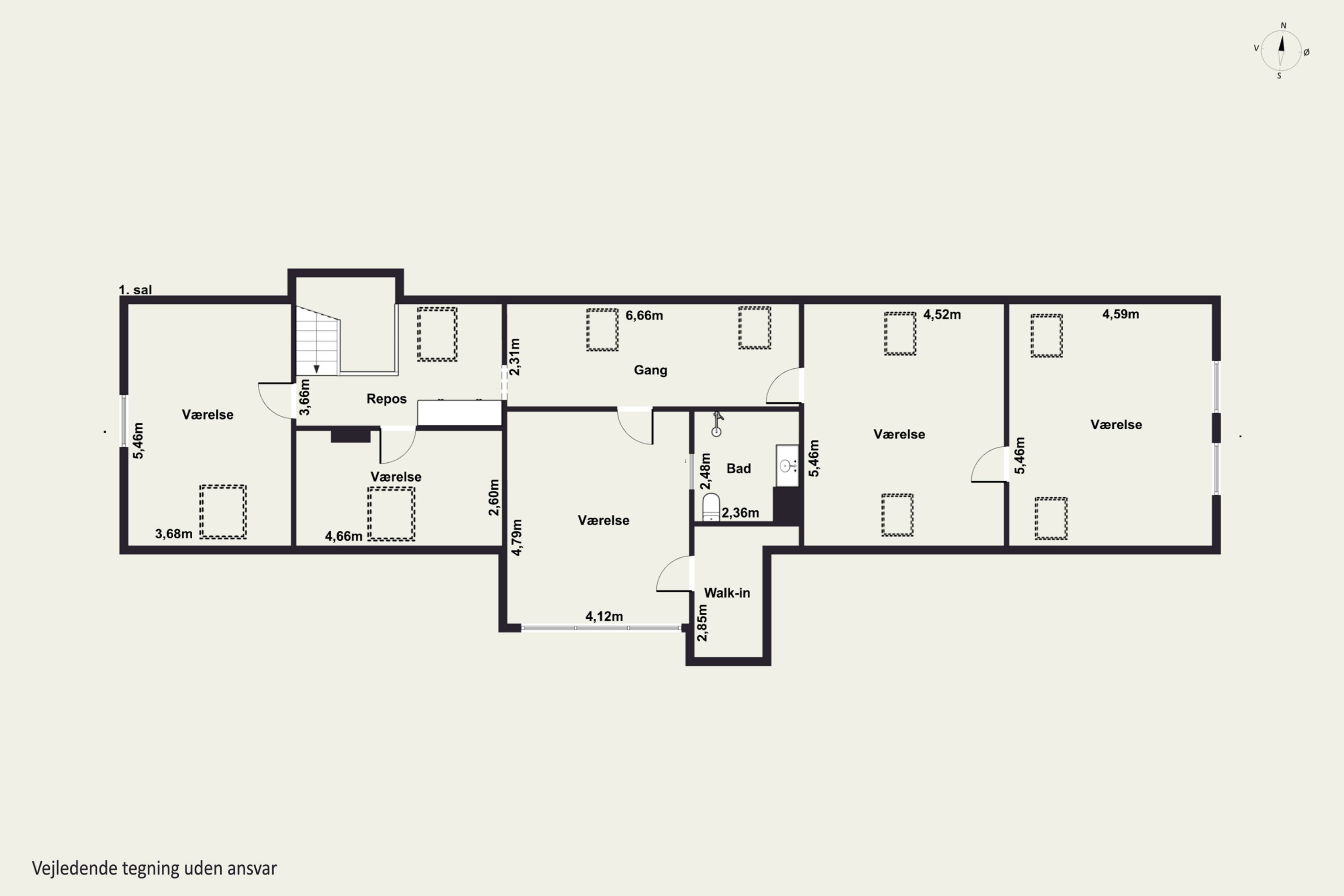 Plantegninger billede af Engvangen 3, Ottestrup, 4200 Slagelse
