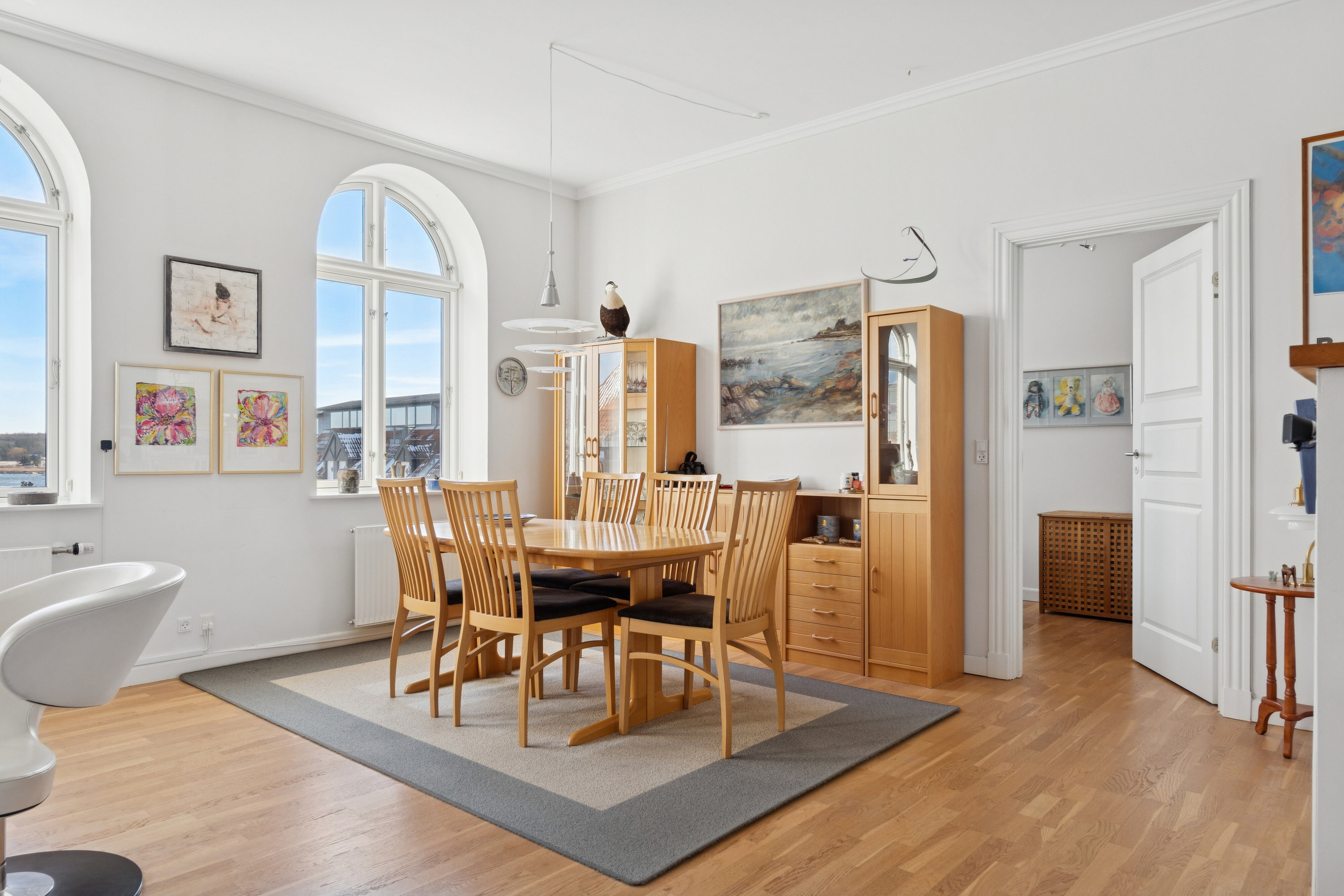 Fremhævet spisestue billede i fuldskærmstilstand. Billede af Færgevej 14, 1. tv., 5700 Svendborg