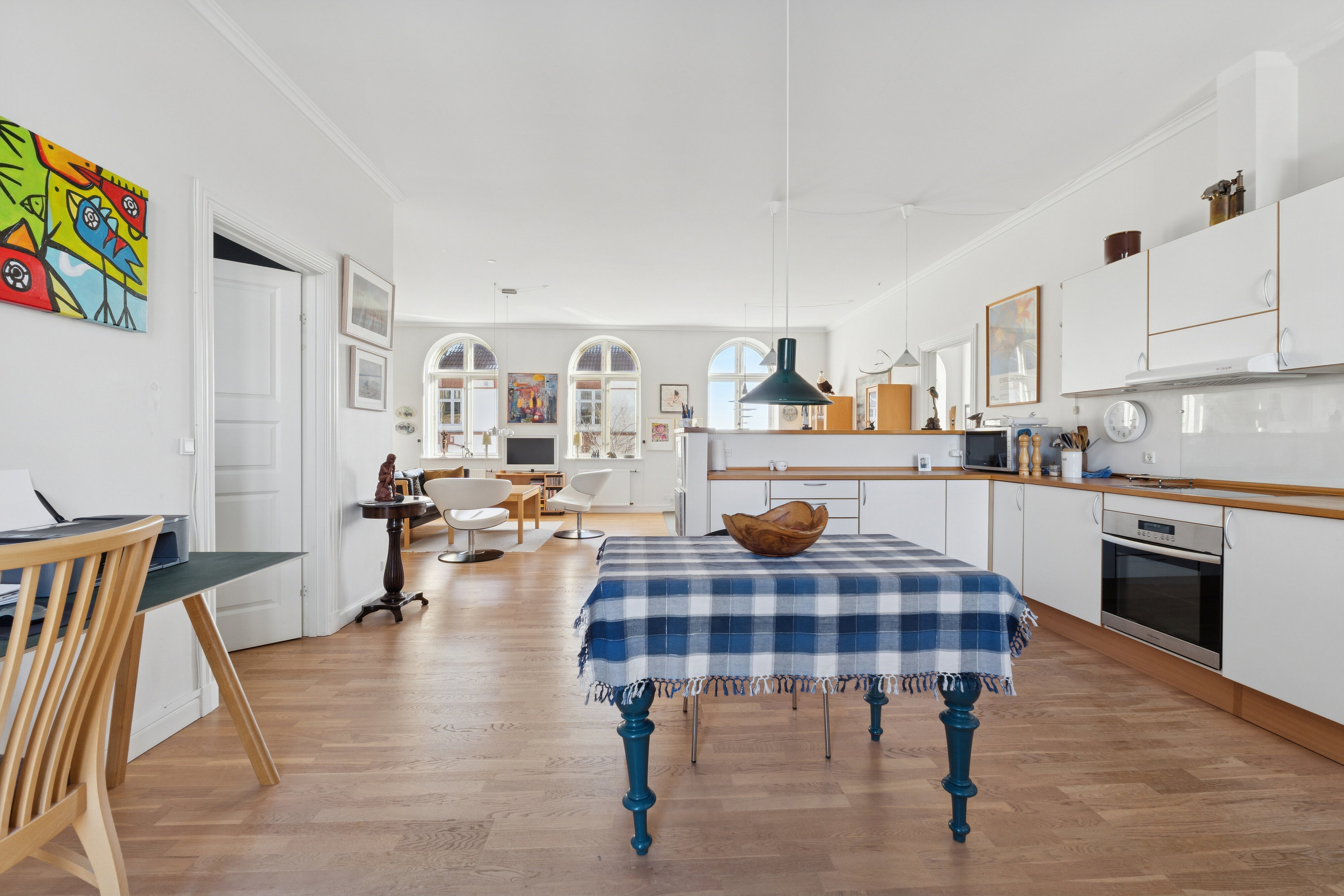 Fremhævet køkken billede i fuldskærmstilstand. Billede af Færgevej 14, 1. tv., 5700 Svendborg