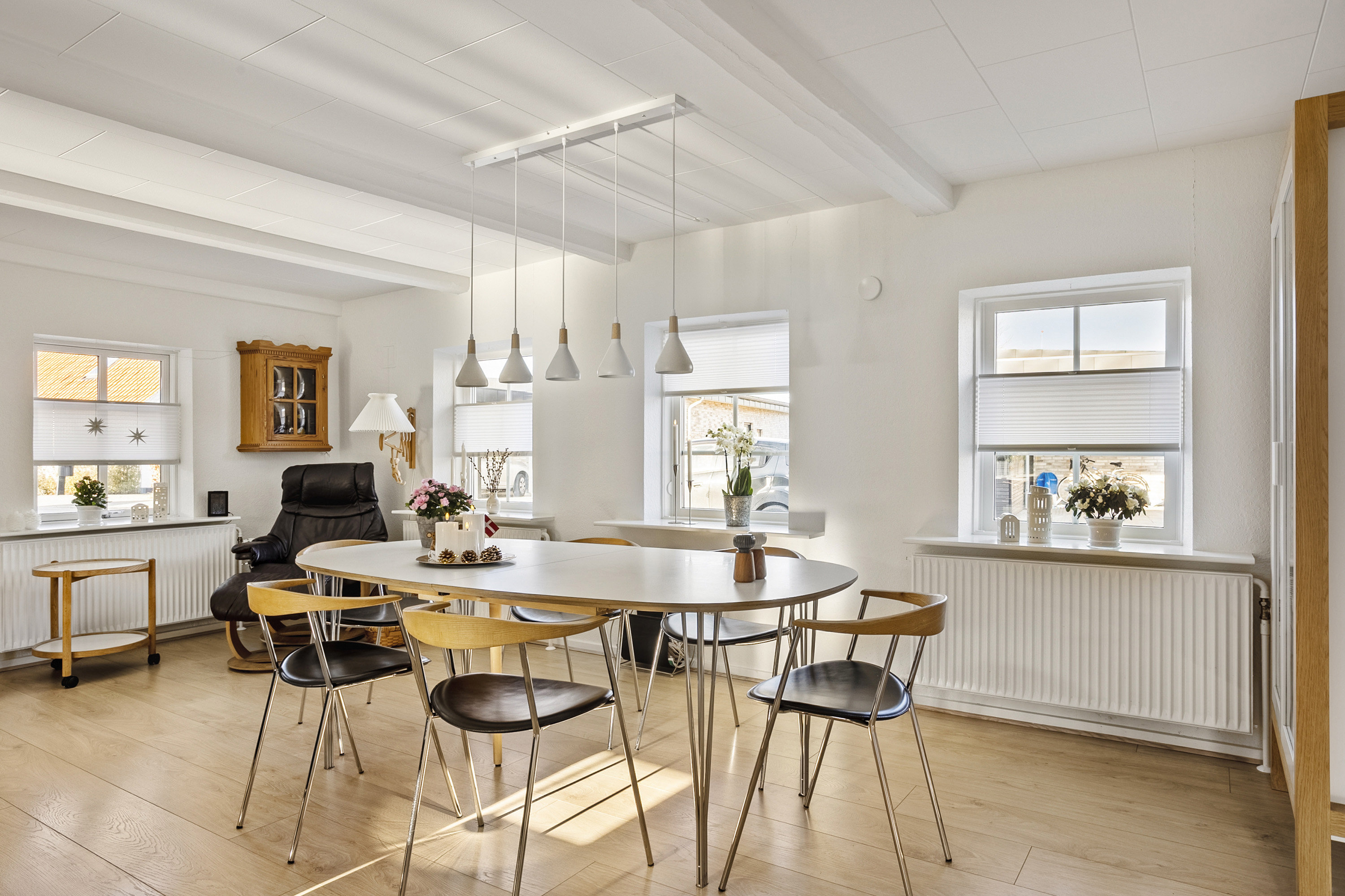 Fremhævet stue billede i fuldskærmstilstand. Billede af Maltvej 35, Askov, 6600 Vejen