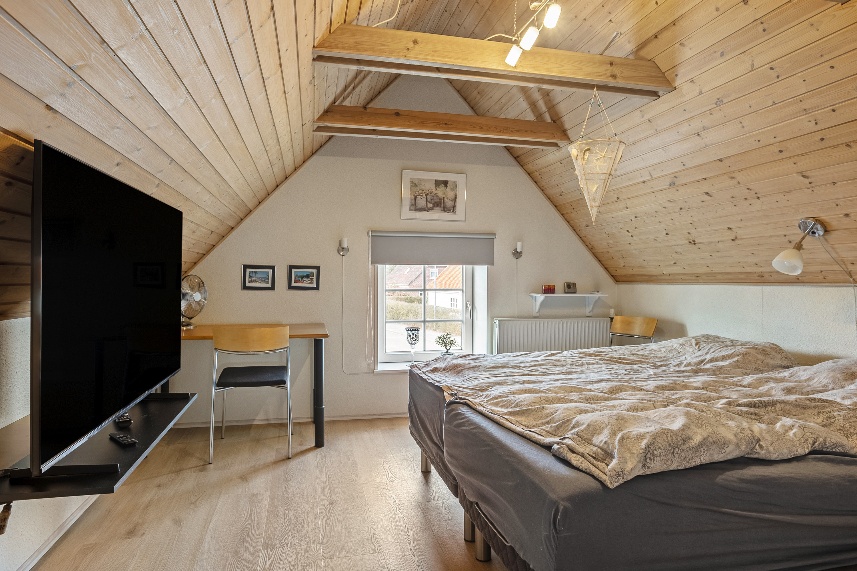 Fremhævet soveværelse billede i fuldskærmstilstand. Billede af Maltvej 35, Askov, 6600 Vejen