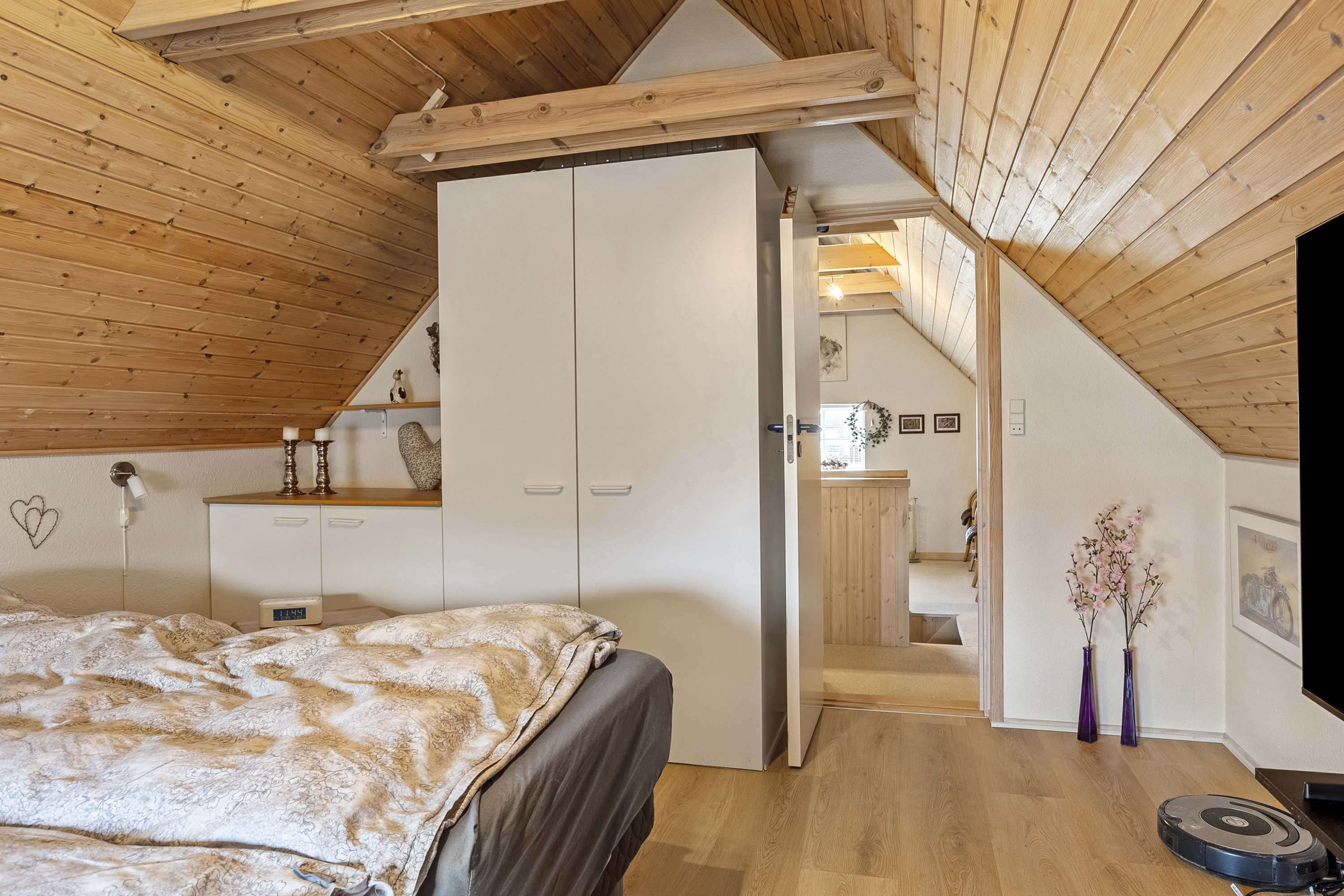 Fremhævet soveværelse billede i fuldskærmstilstand. Billede af Maltvej 35, Askov, 6600 Vejen