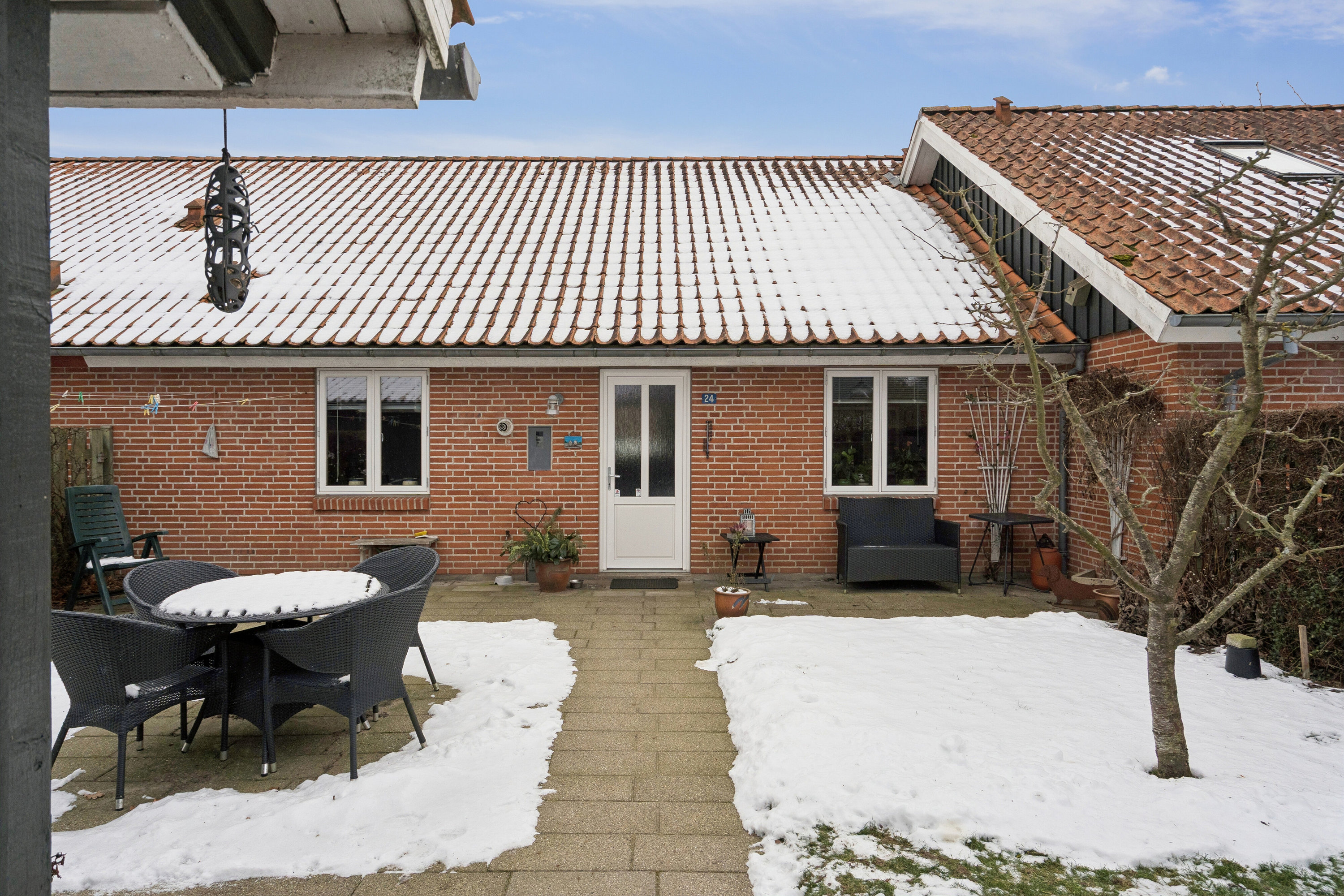 Fremhævet udendørs billede i fuldskærmstilstand. Billede af Kalveknækket 24, Kollund, 6340 Kruså