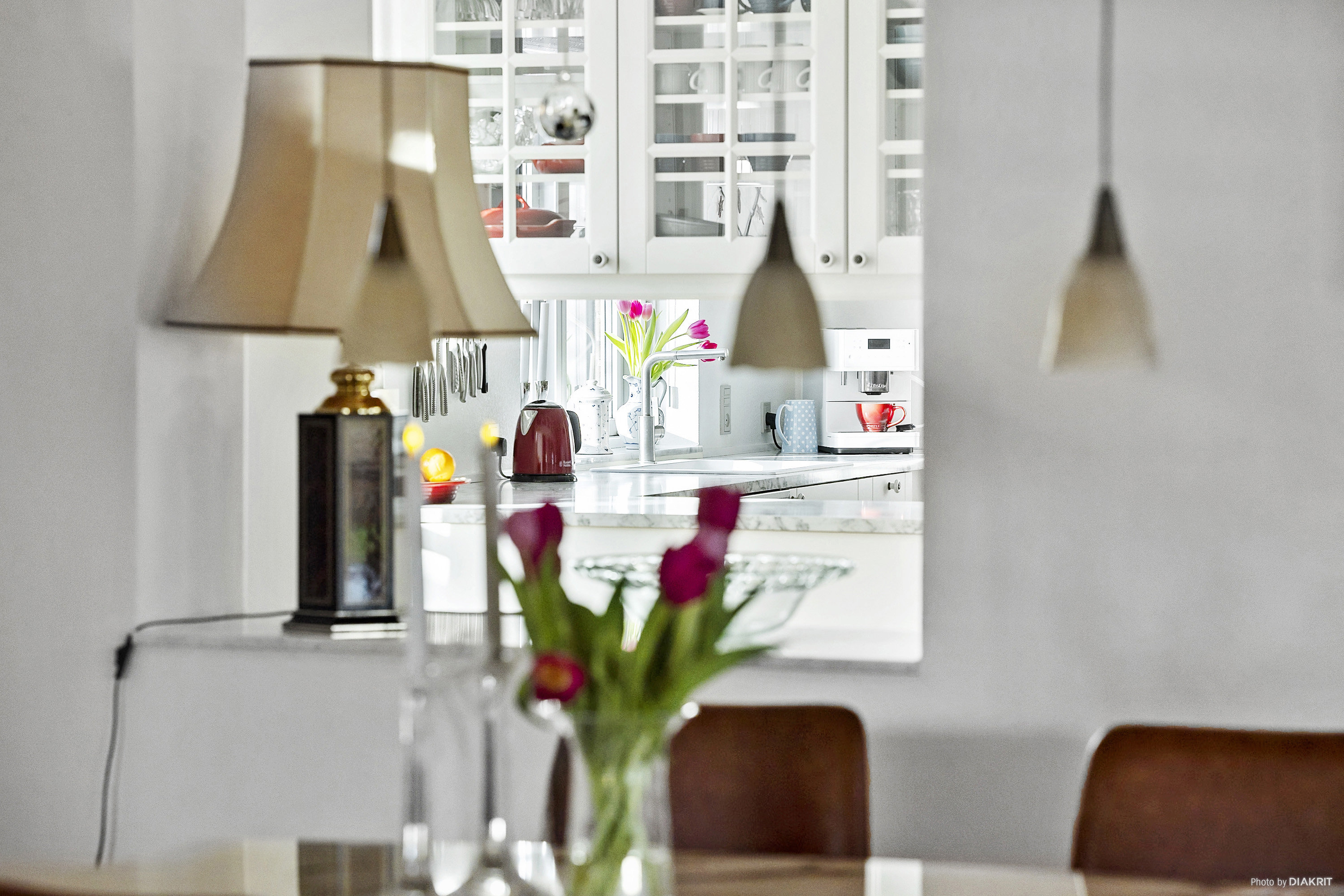 Fremhævet spisestue billede i fuldskærmstilstand. Billede af Ankjær 320, 8300 Odder