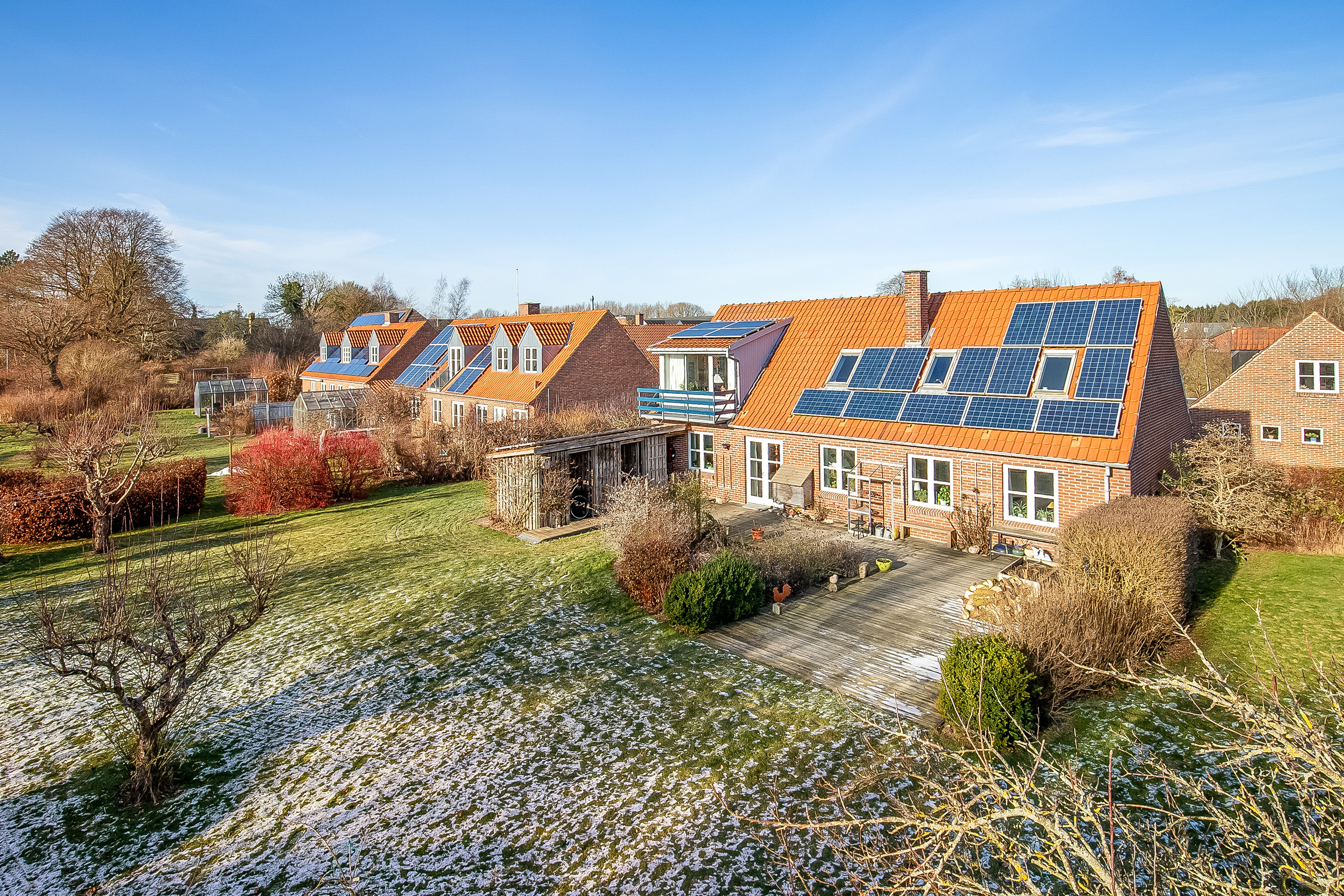 Fremhævet mastefoto billede i fuldskærmstilstand. Billede af Gyndbjerg 21, Agtrup, 6091 Bjert