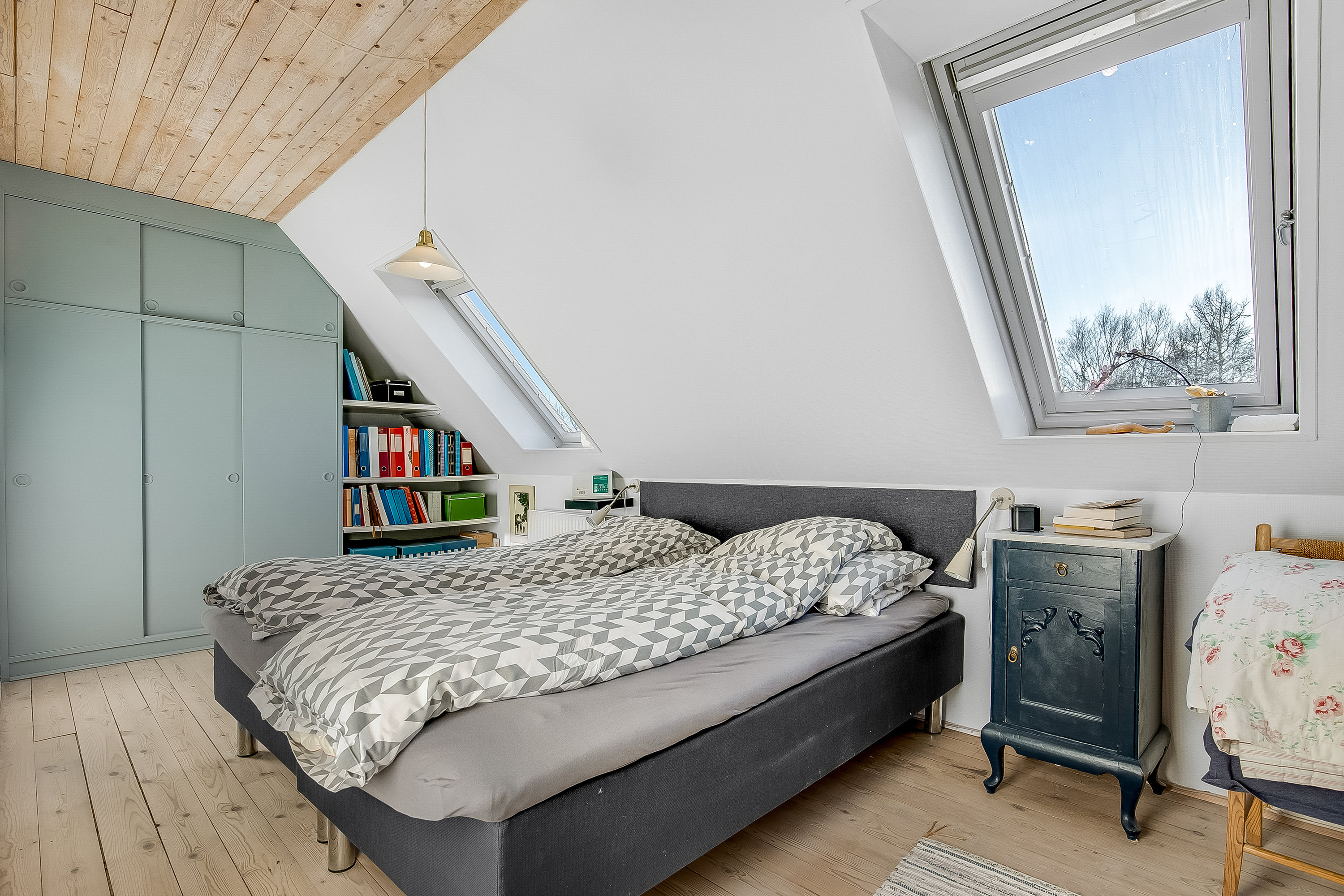 Fremhævet soveværelse billede i fuldskærmstilstand. Billede af Gyndbjerg 21, Agtrup, 6091 Bjert