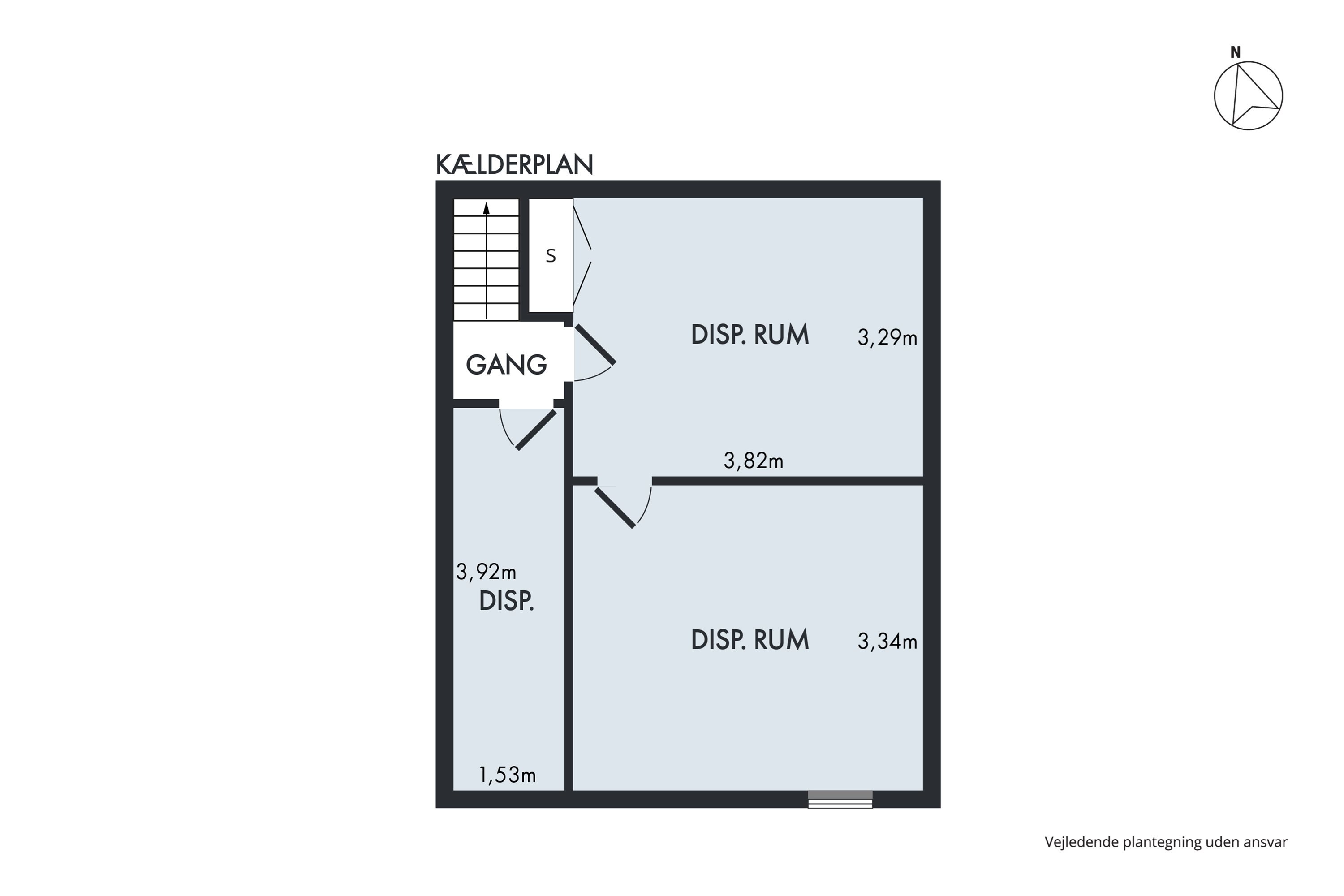 Plantegninger billede af Enighedsvej 1, 8963 Auning