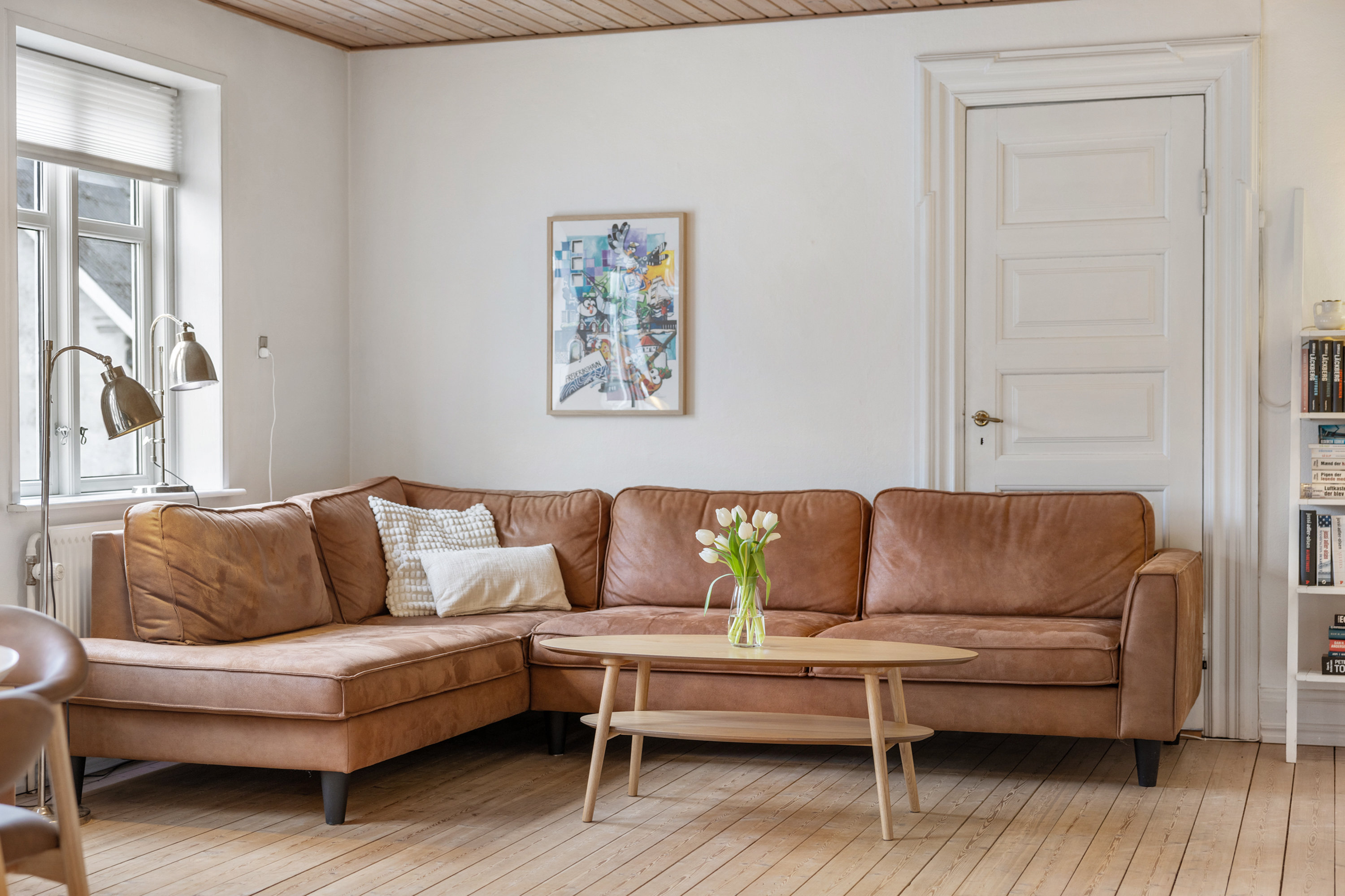 Fremhævet stue billede i fuldskærmstilstand. Billede af Brovej 5, Kvissel, 9900 Frederikshavn