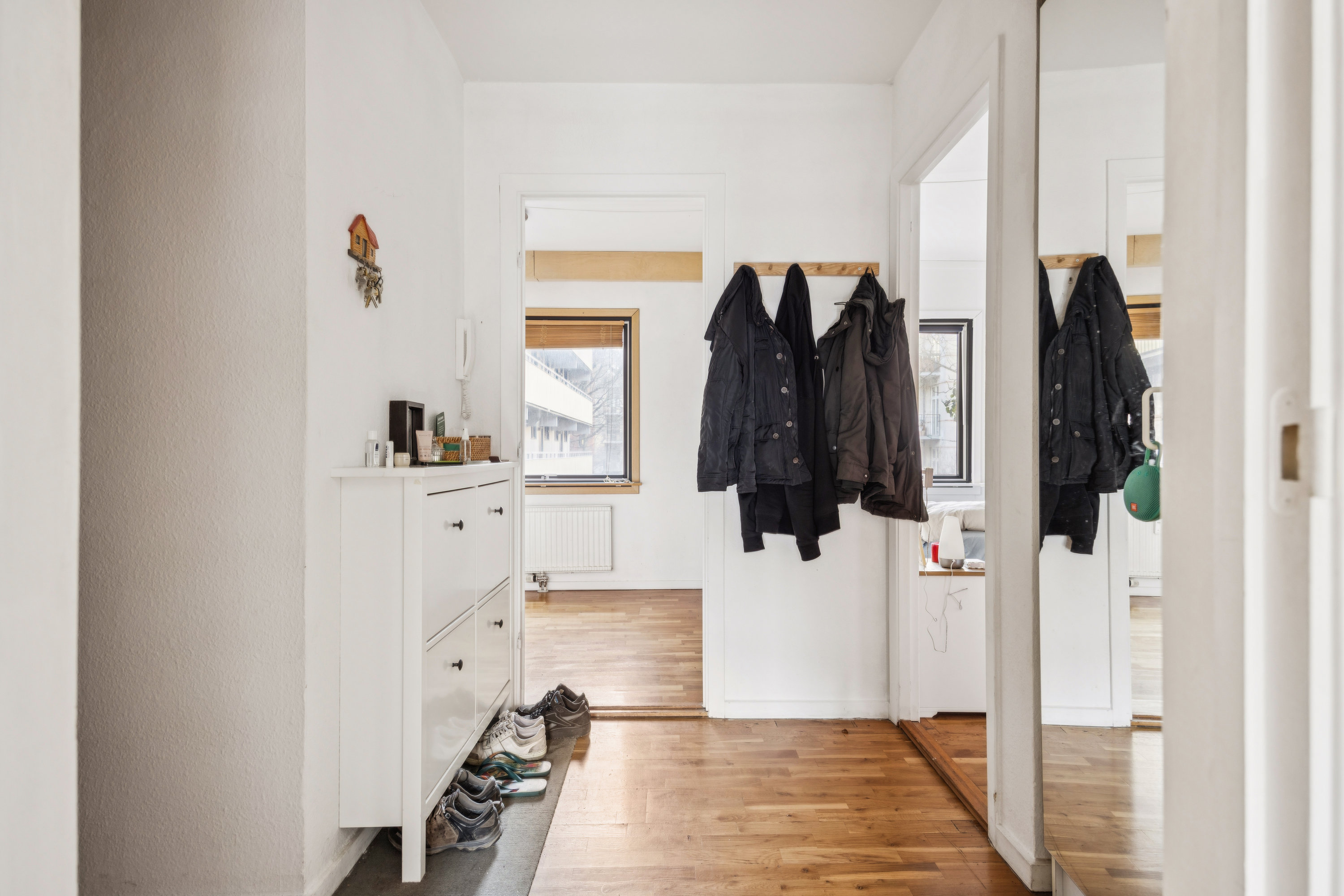 Fremhævet entré billede i fuldskærmstilstand. Billede af Harsdorffsvej 11, 2. 8., 1874 Frederiksberg C