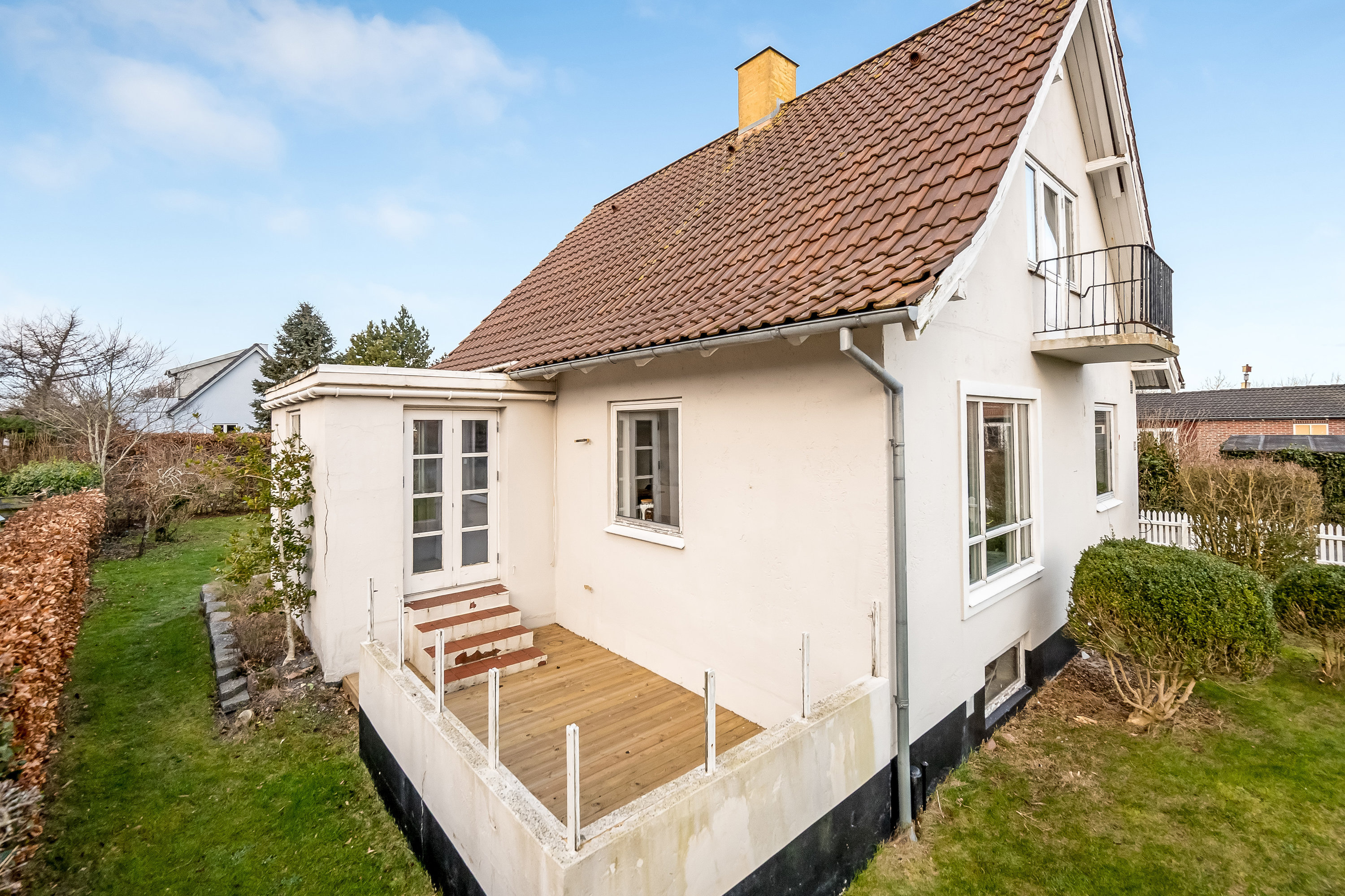 Fremhævet facade billede i fuldskærmstilstand. Billede af Vestervejen 63, Nordby, 6720 Fanø