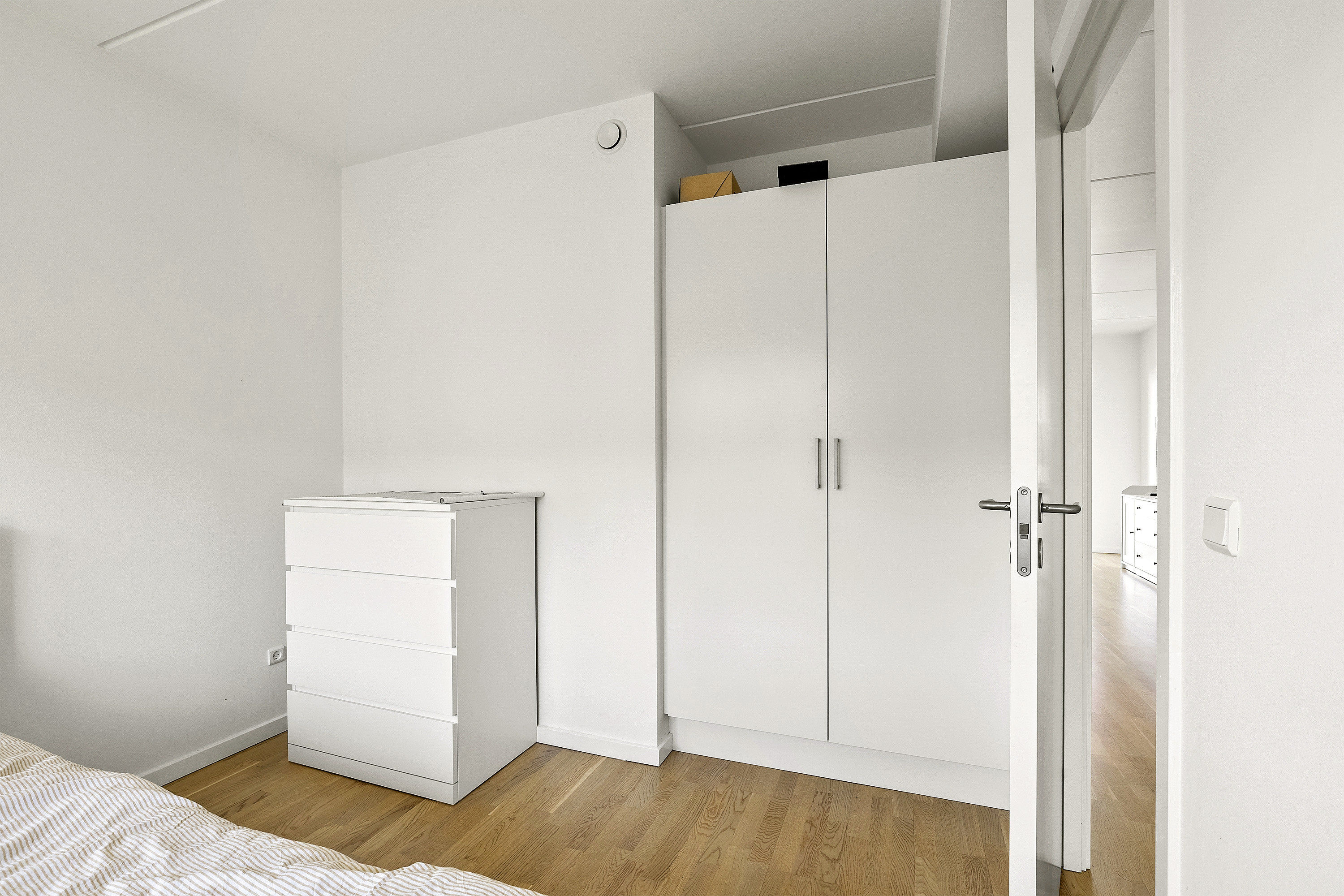 Fremhævet soveværelse billede i fuldskærmstilstand. Billede af Promenadebyen 30, 6. 4., 5000 Odense C