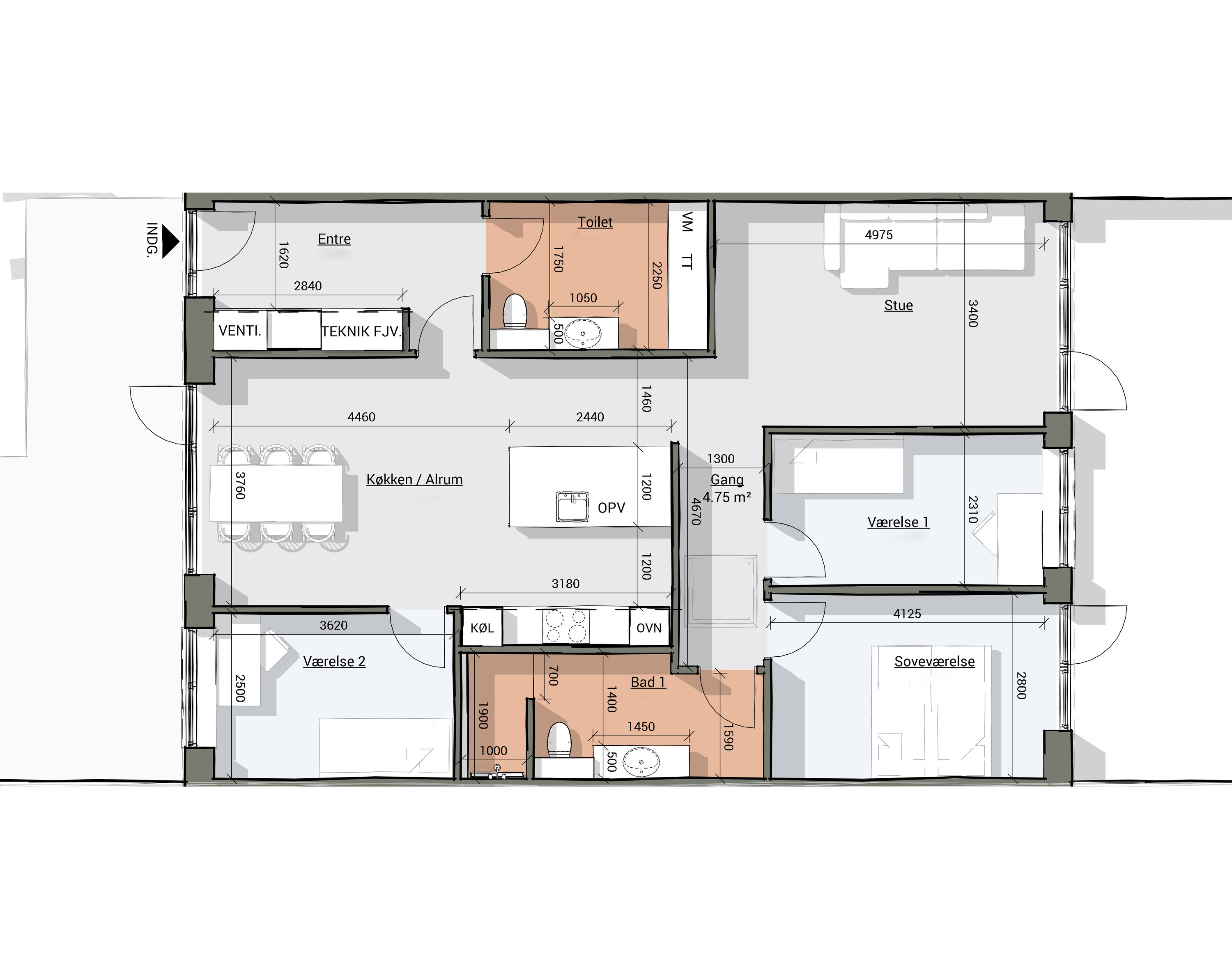 Plantegninger billede af Ilderen 82, 9530 Støvring
