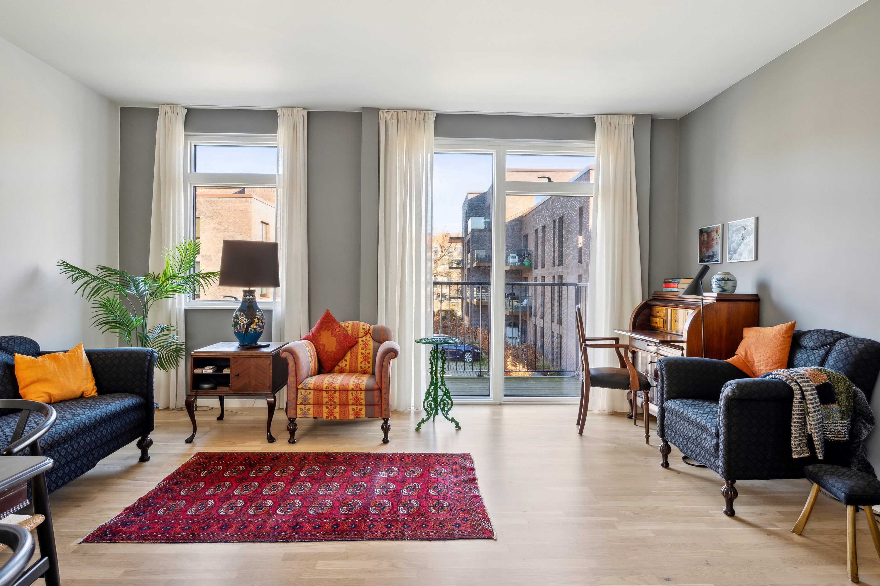 Fremhævet stue billede i fuldskærmstilstand. Billede af Østre Skovvej 12A, 1. 4., 8240 Risskov