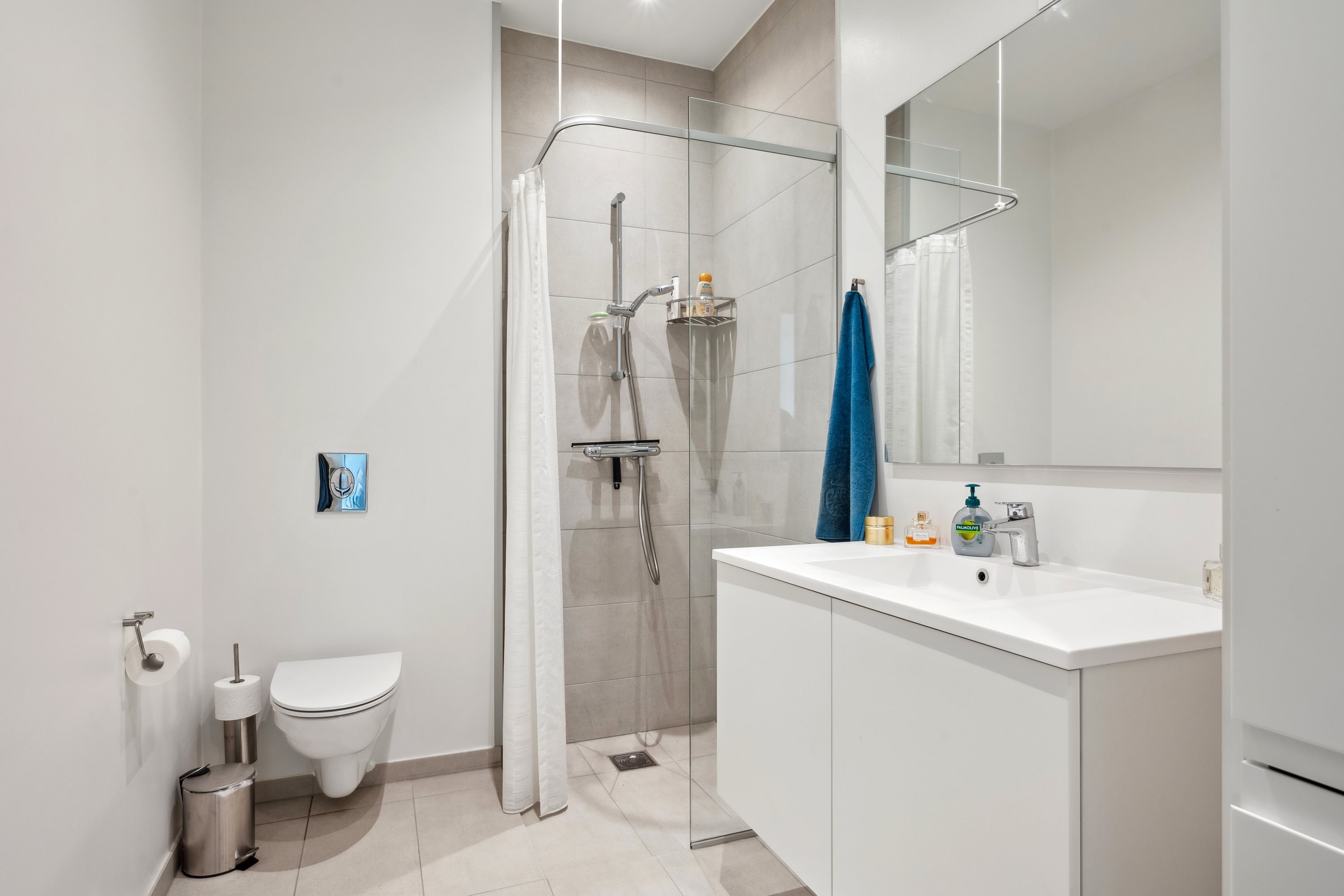 Fremhævet badeværelse billede i fuldskærmstilstand. Billede af Østre Skovvej 12A, 1. 4., 8240 Risskov