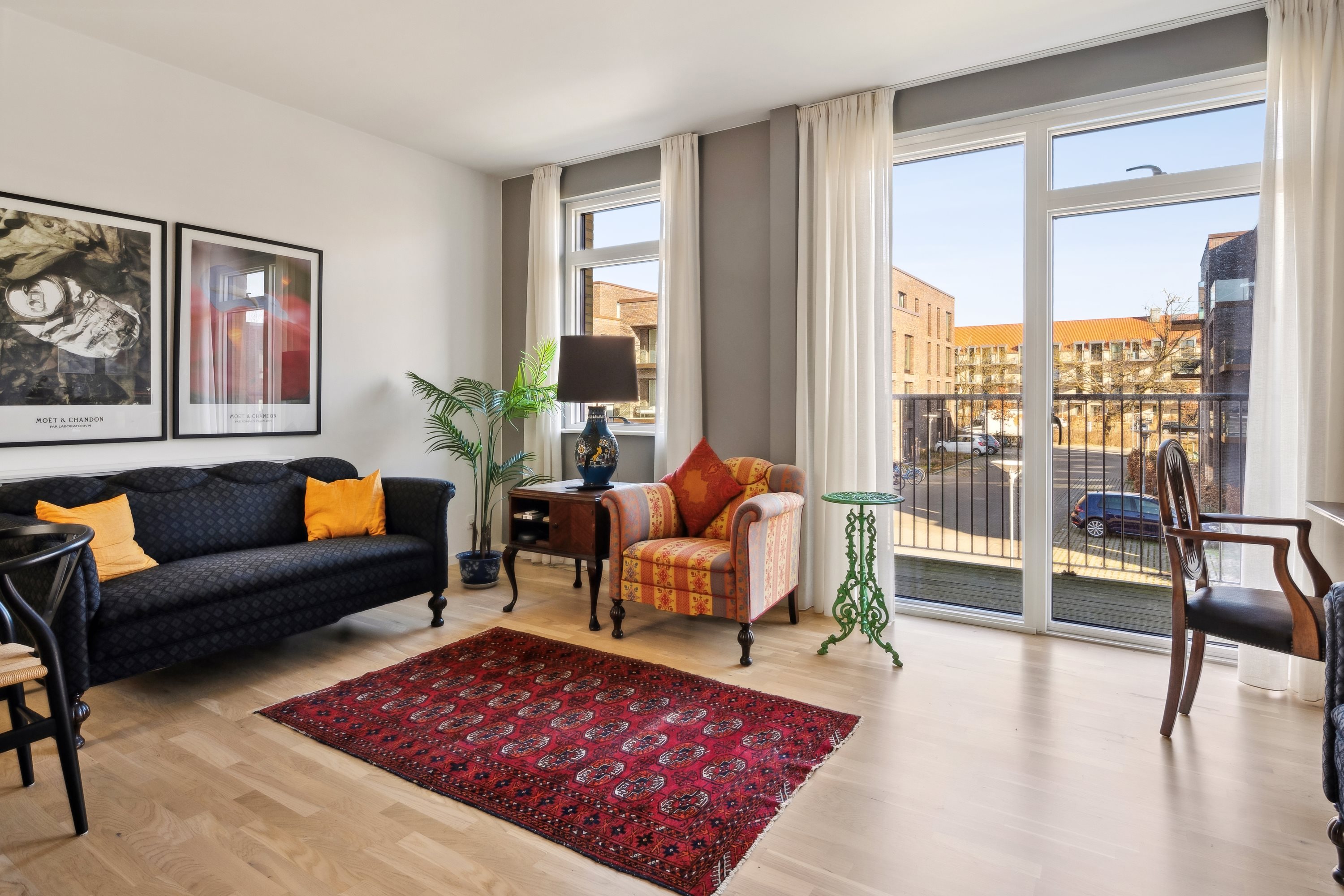 Fremhævet stue billede i fuldskærmstilstand. Billede af Østre Skovvej 12A, 1. 4., 8240 Risskov