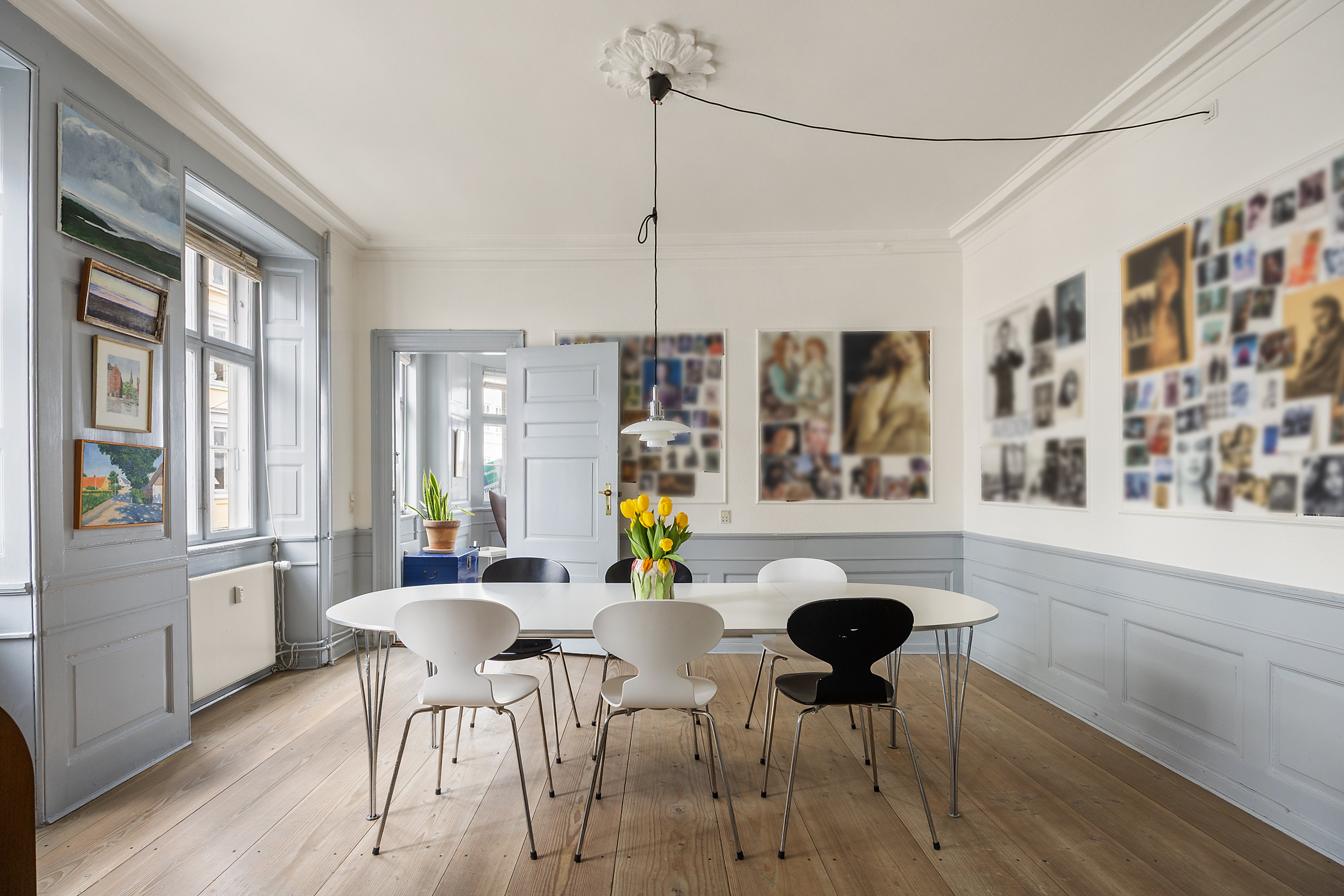 Fremhævet spisestue billede i fuldskærmstilstand. Billede af Krystalgade 6, 2., 1172 København K