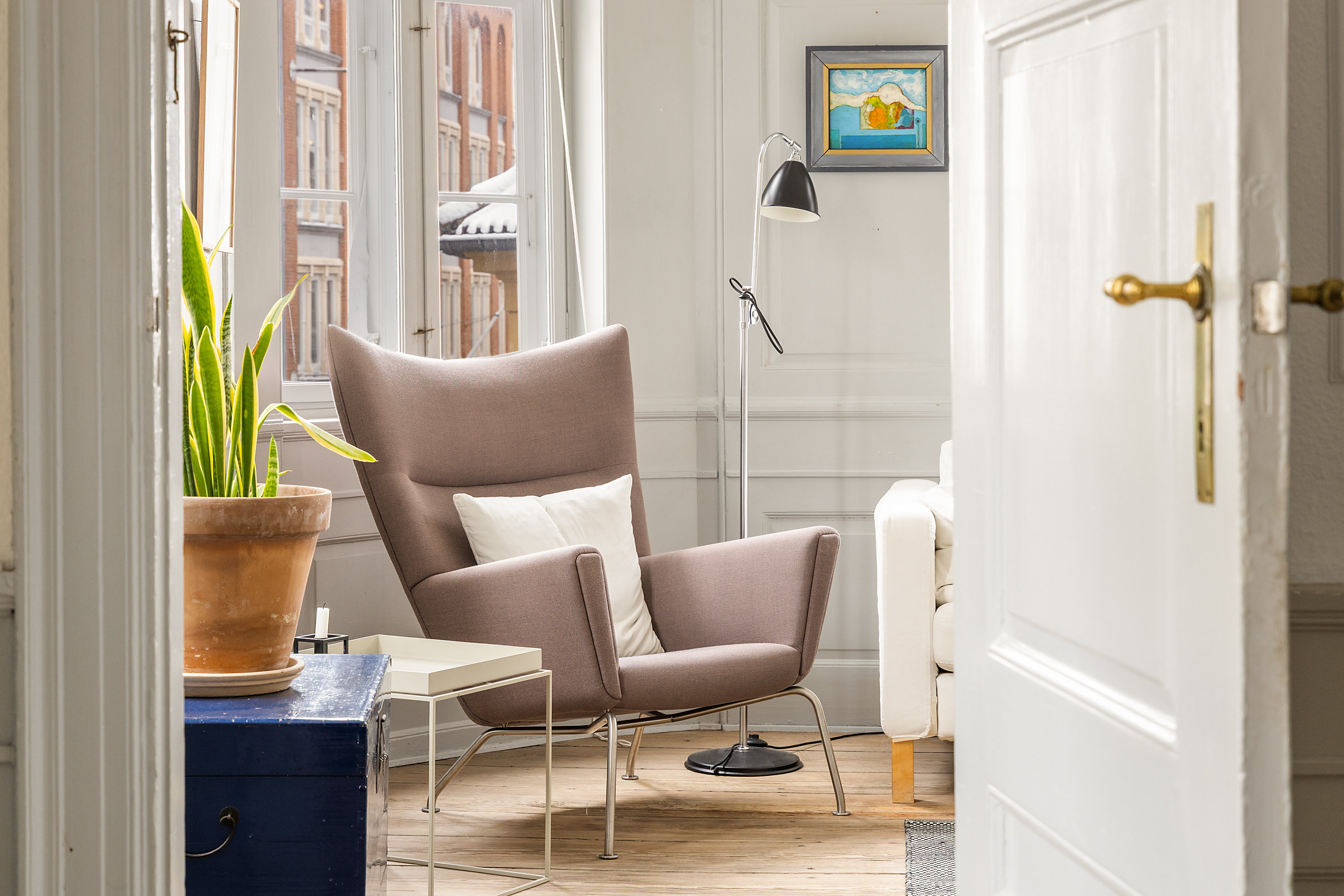 Fremhævet stue billede i fuldskærmstilstand. Billede af Krystalgade 6, 2., 1172 København K